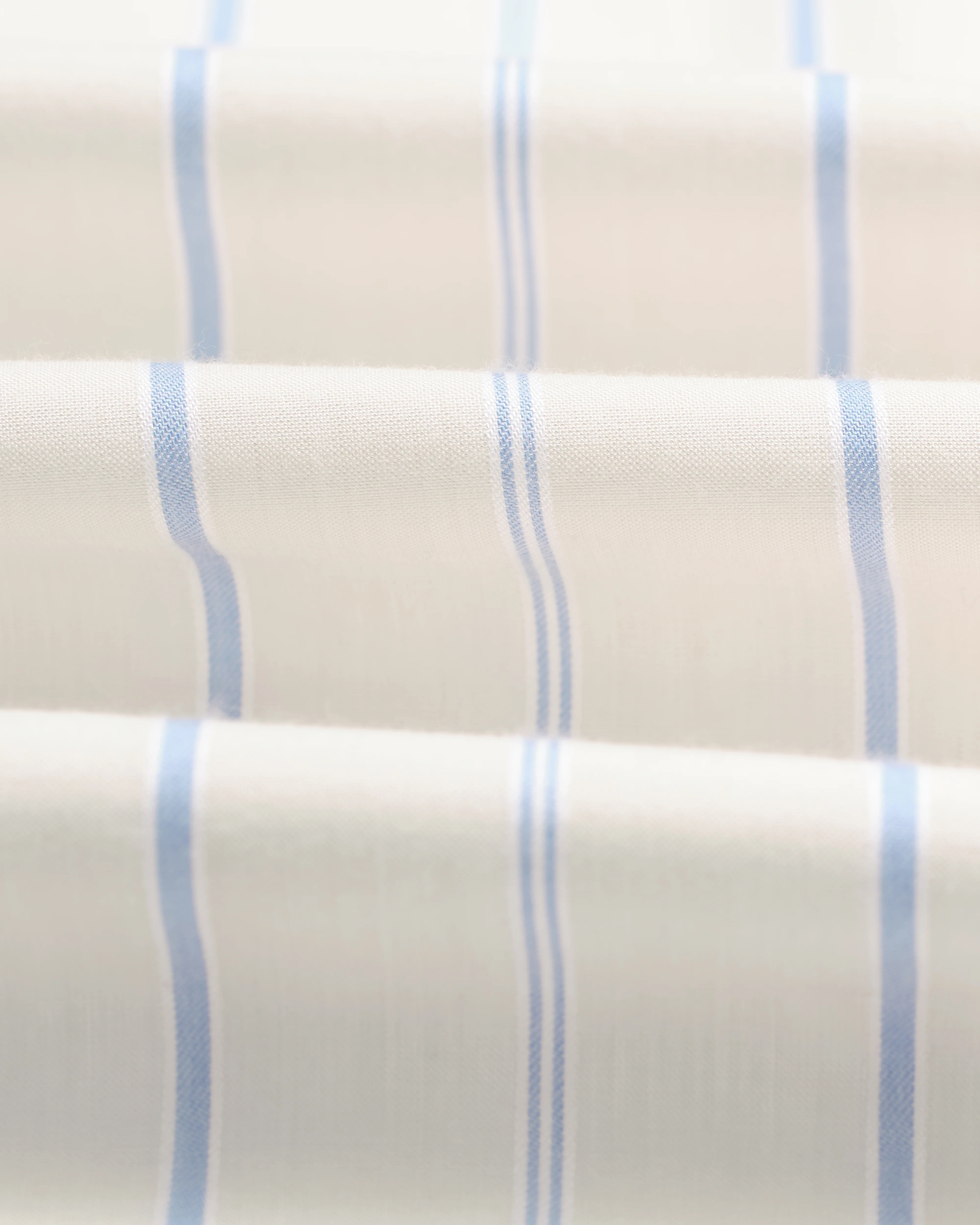 Halcomb - Ecru Stripe Portuguese Viscose Shirt - Image 10