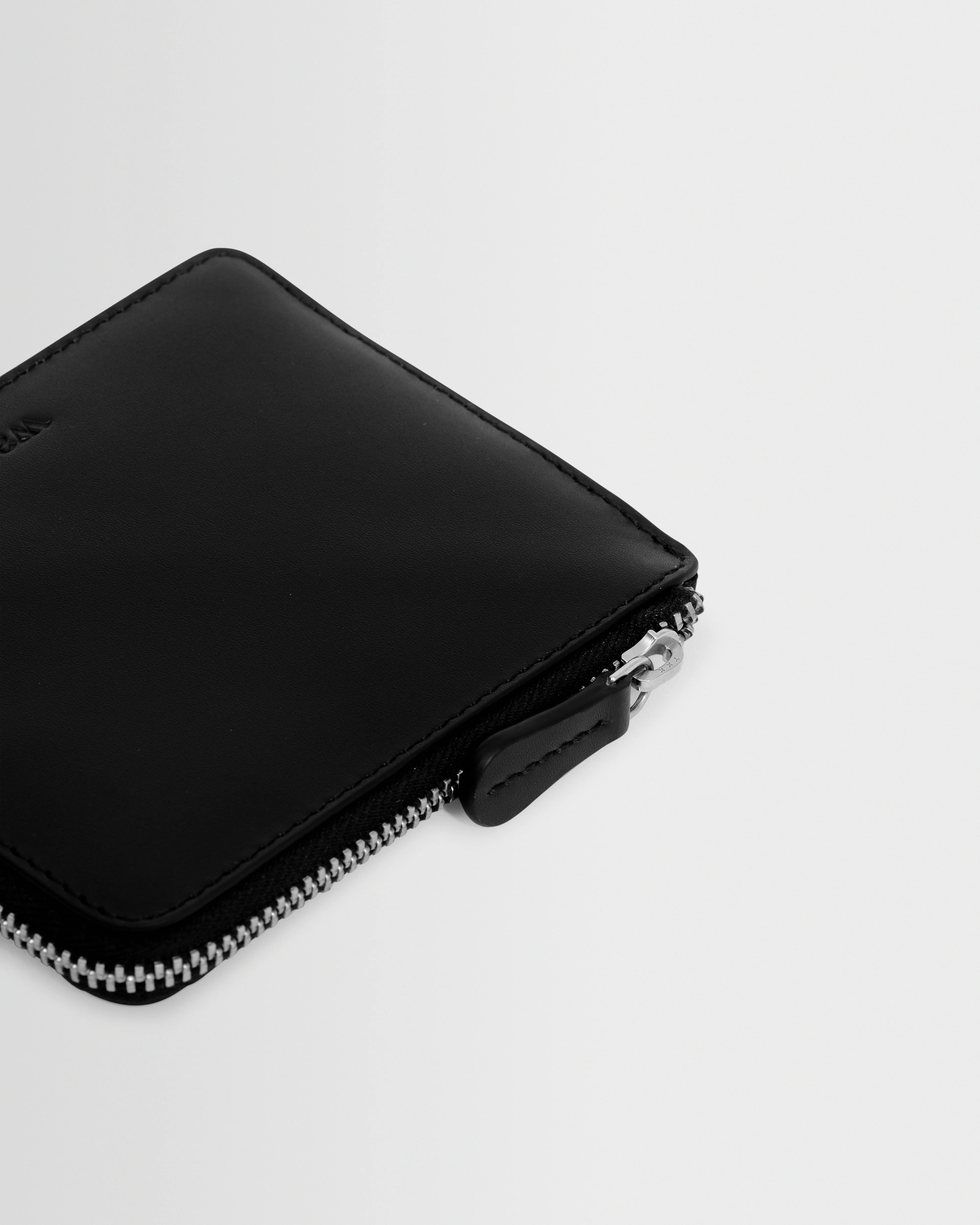 Harford - Black Leather Zip Wallet - Image 3