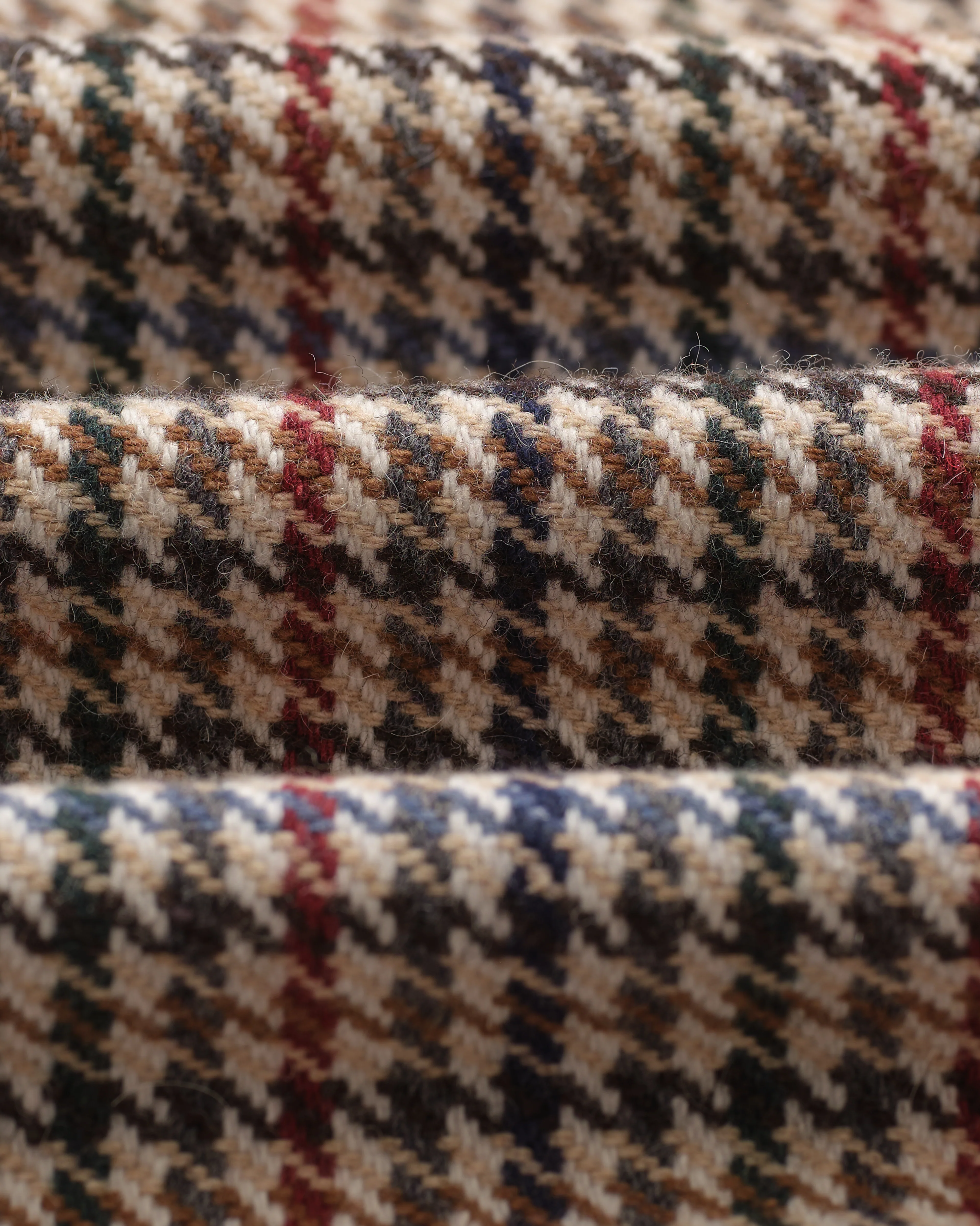 Heath - Natural Houndstooth-Check Wool Jacket - Image 9