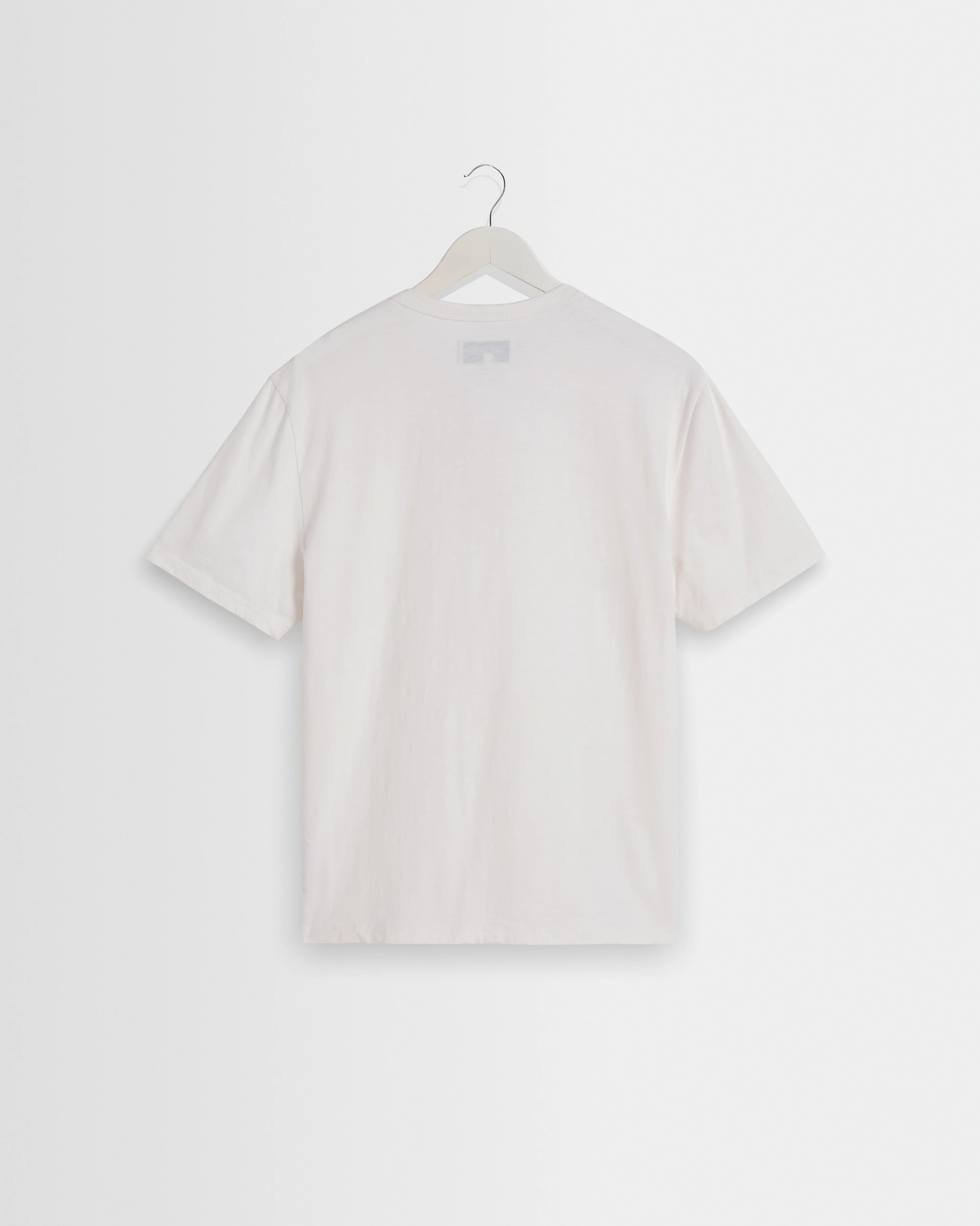 Hill - Off White Slub Organic Cotton Henley T-Shirt - Image 8
