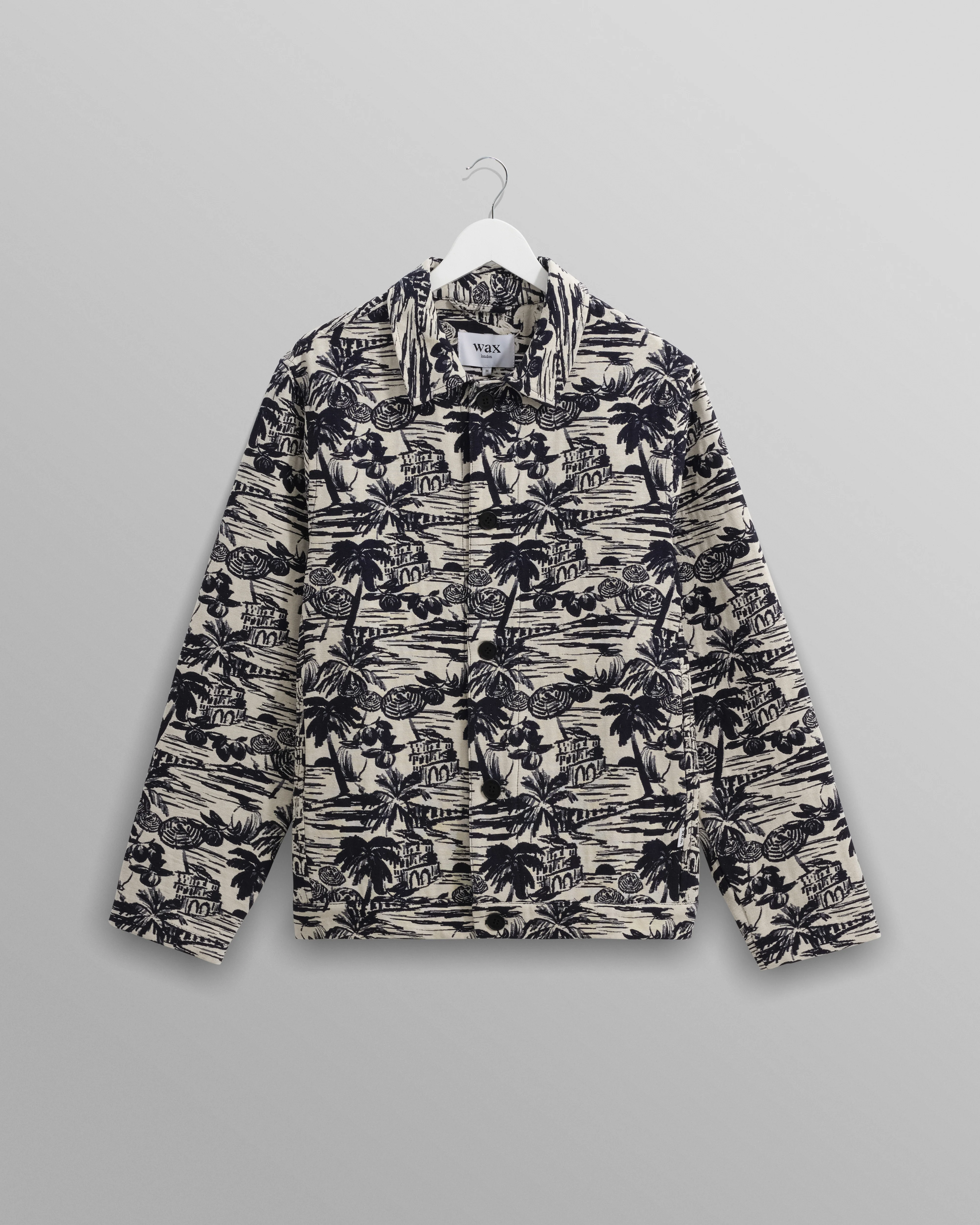 Iggy - Navy And Ecru Beach Jacquard Jacket