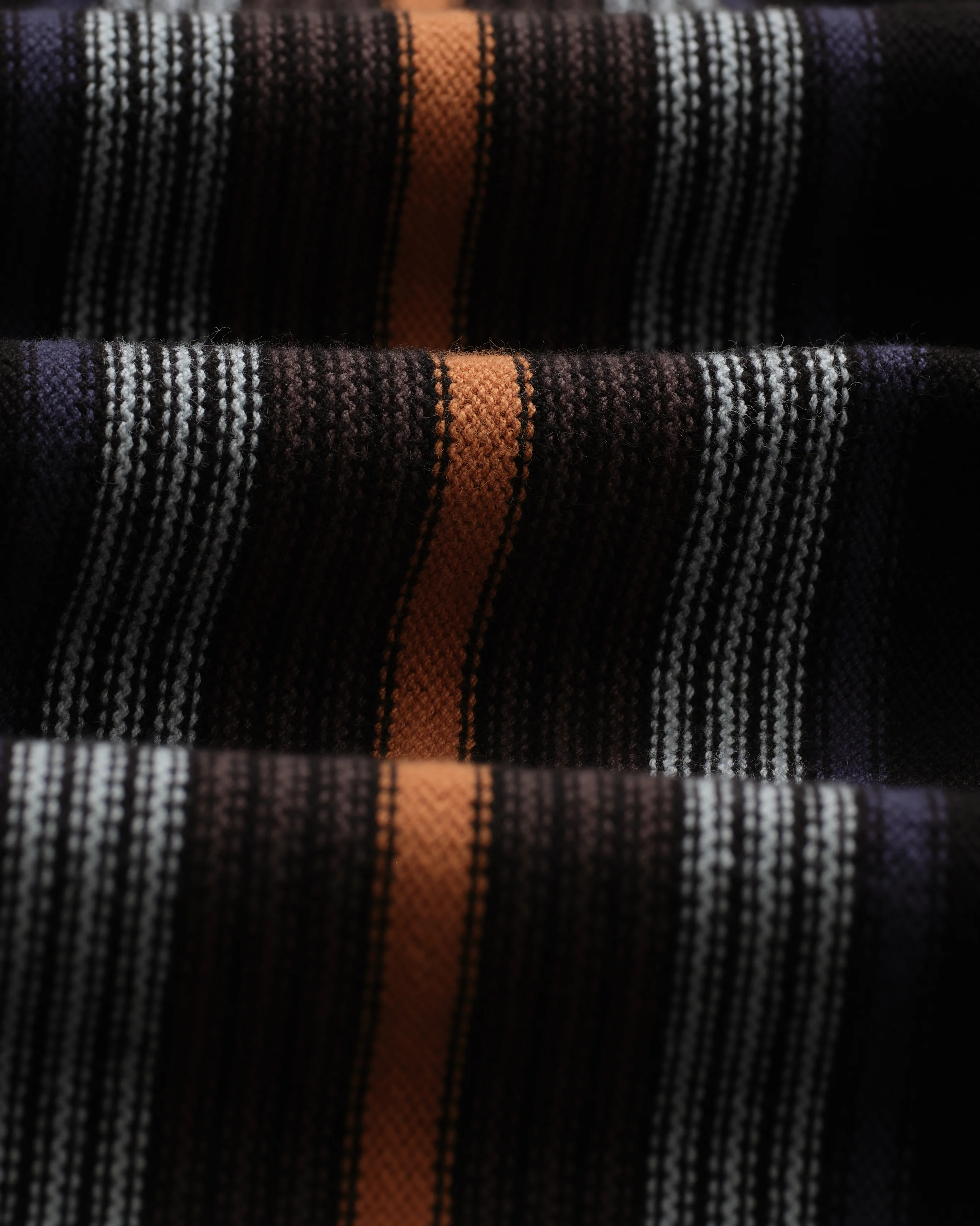 Ivy - Black And Multicolour Striped Cotton Polo Shirt - Image 10