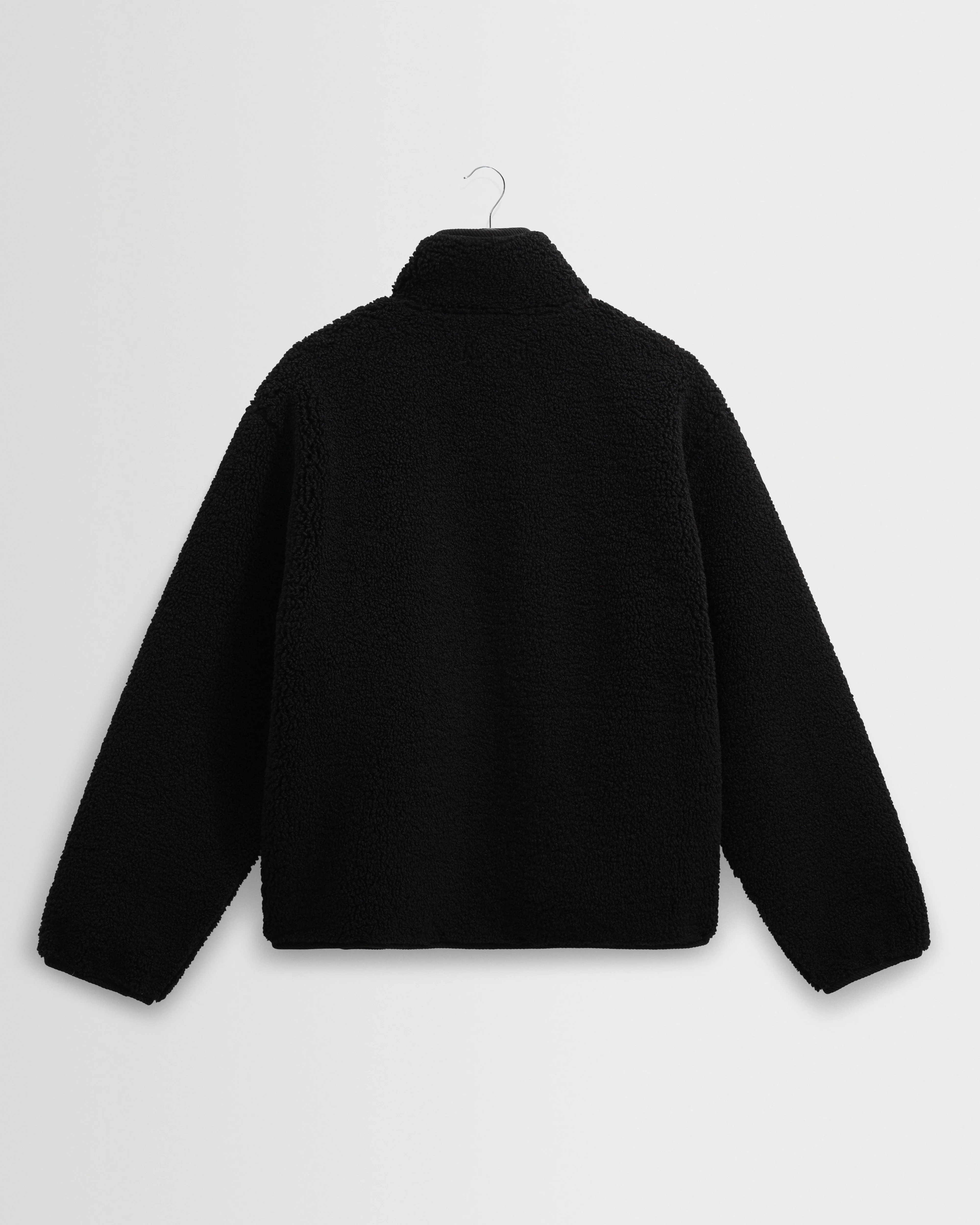 Killick - Black Reversible Corduroy Borg Jacket - Image 12