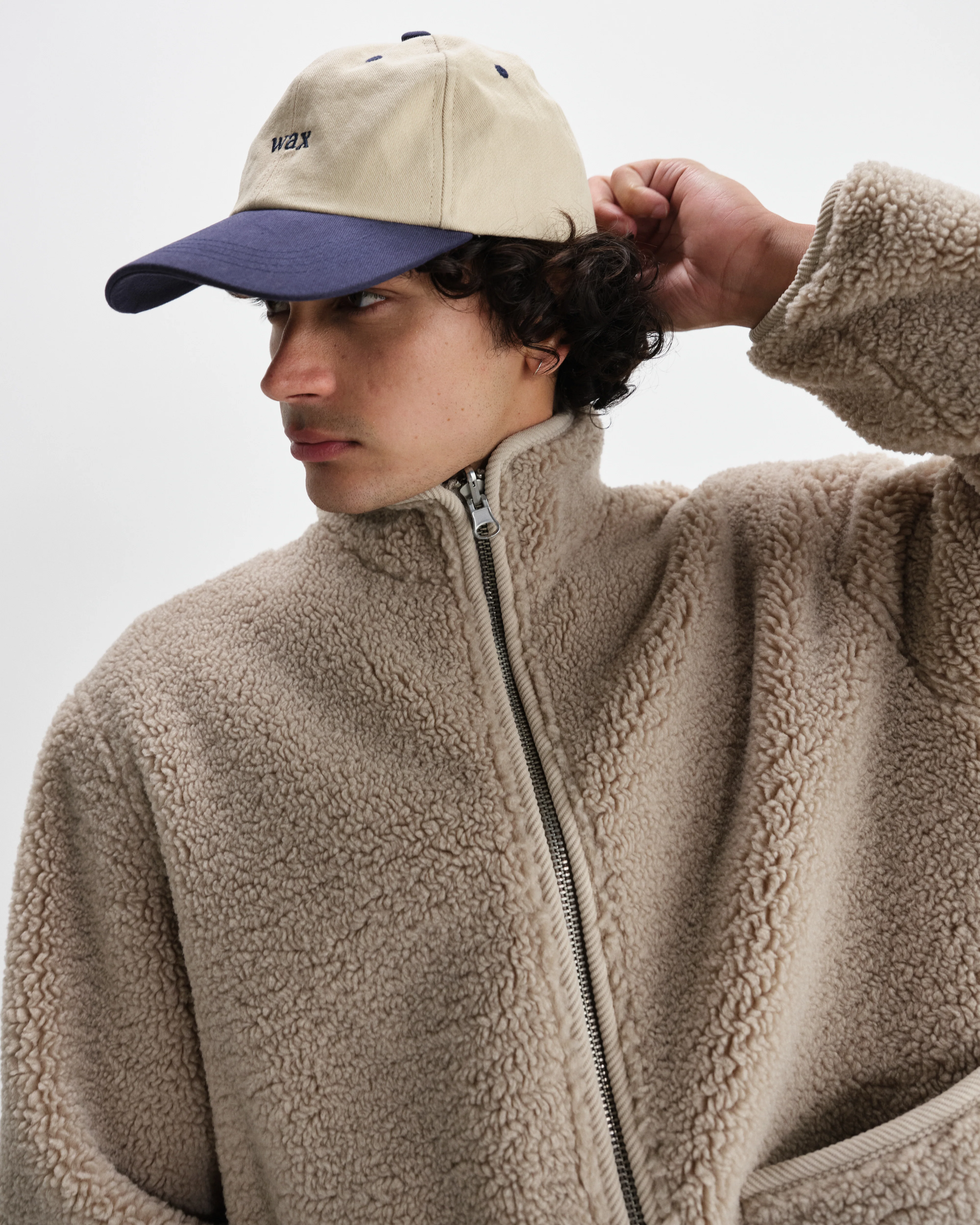 Killick - Natural Reversible Corduroy Borg Jacket - Image 3