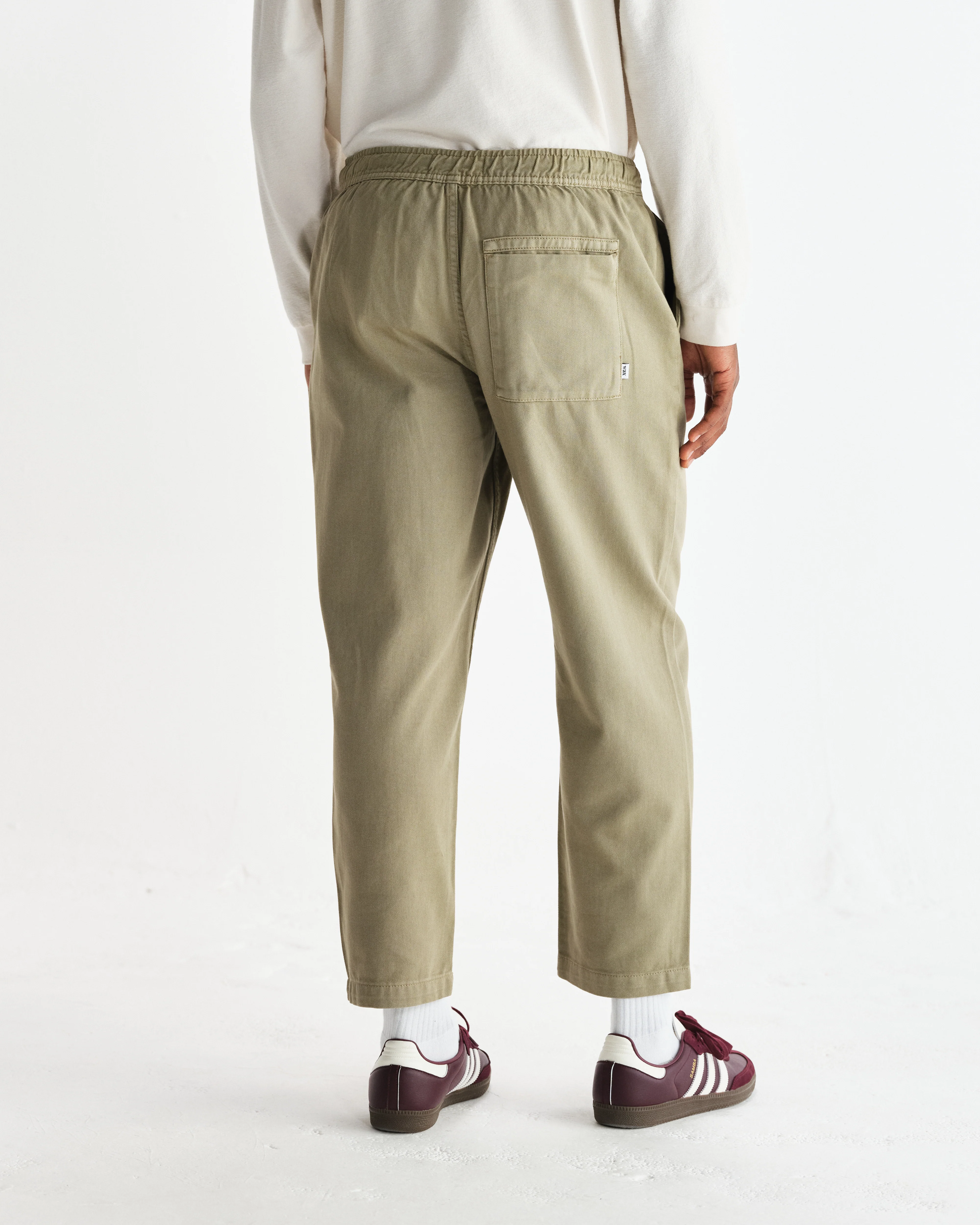 Kurt - Light Khaki Organic Cotton Trousers - Image 5