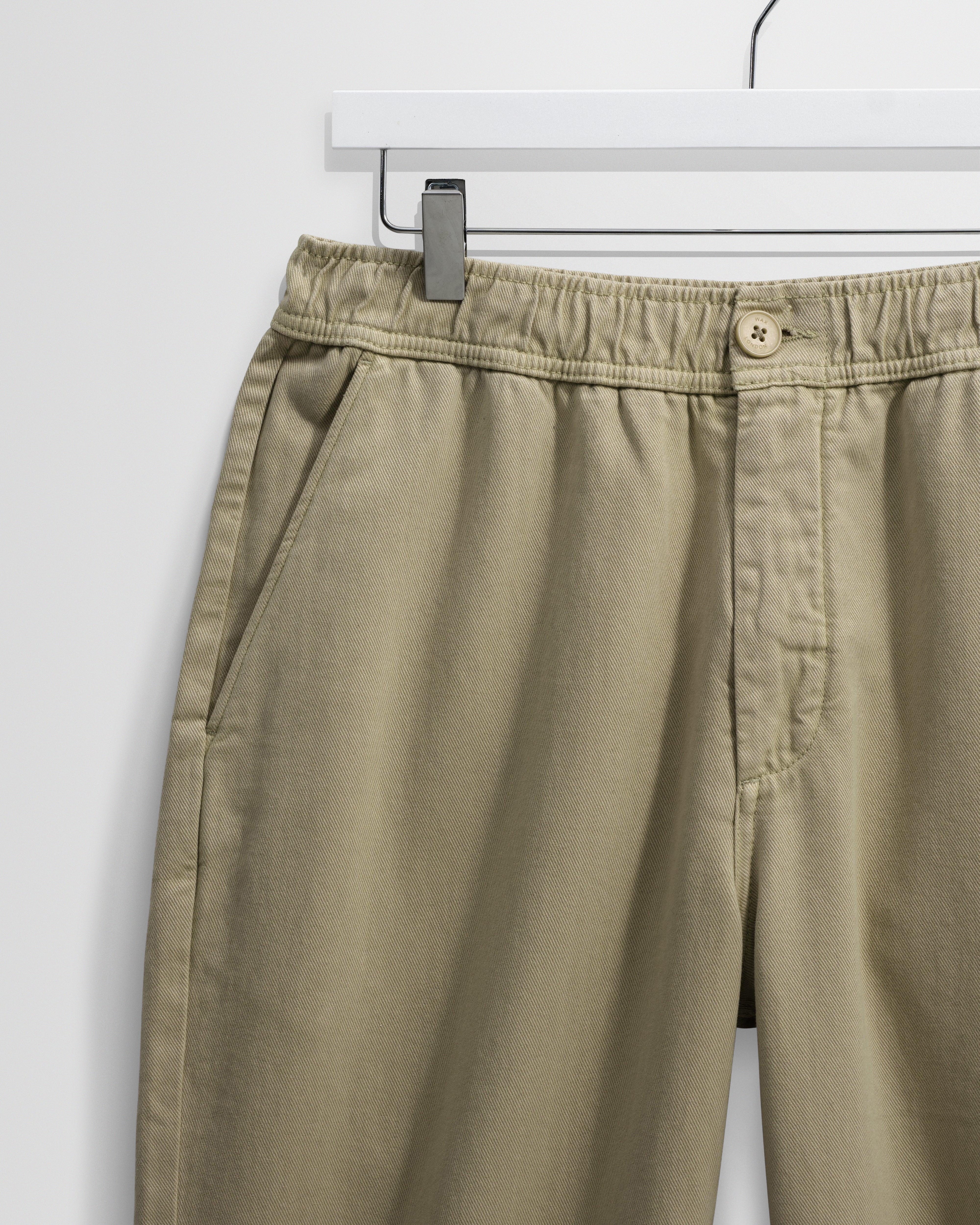 Kurt - Light Khaki Organic Cotton Trousers - Image 7