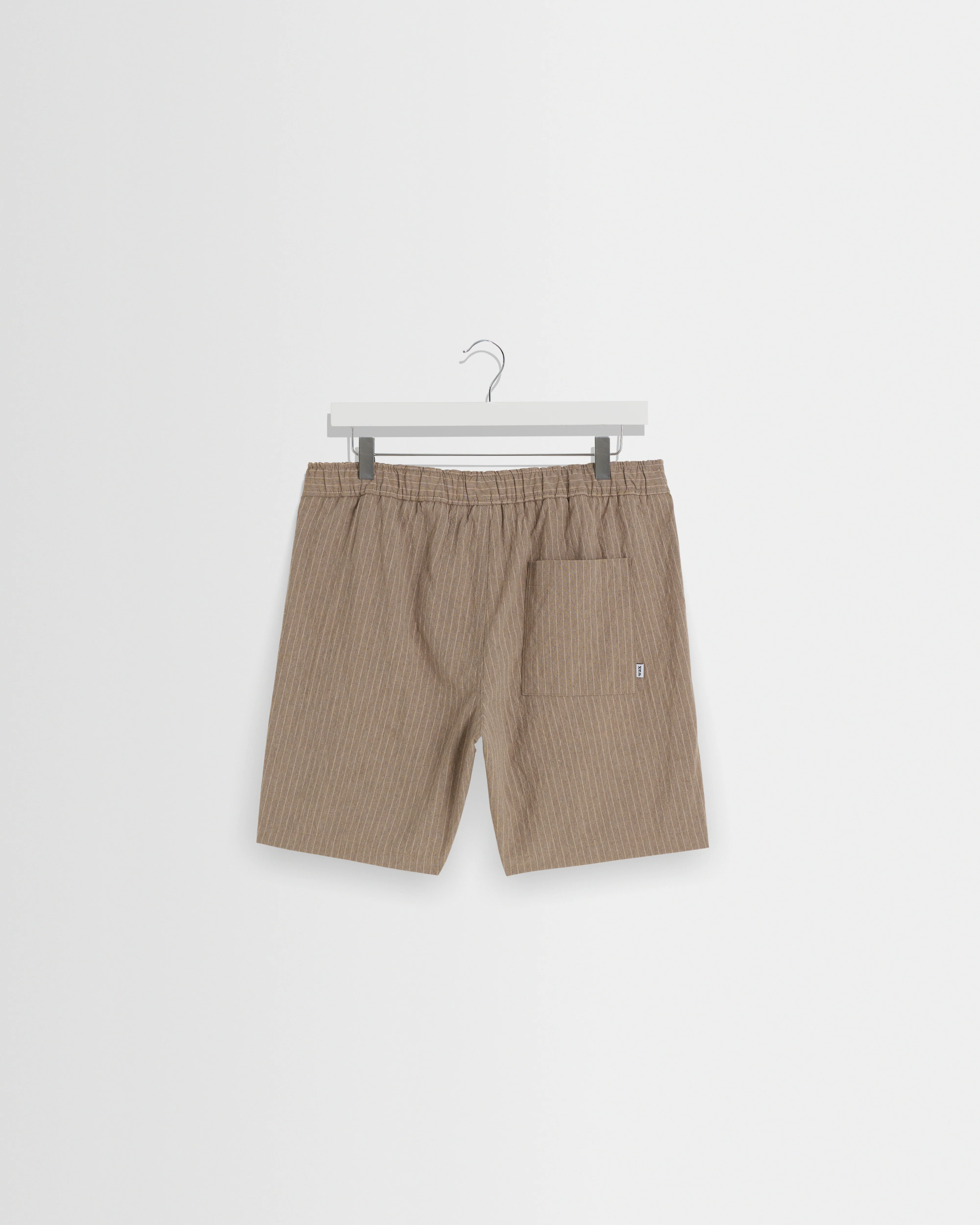 Kurt - Natural Chalk Stripe Shorts - Image 7