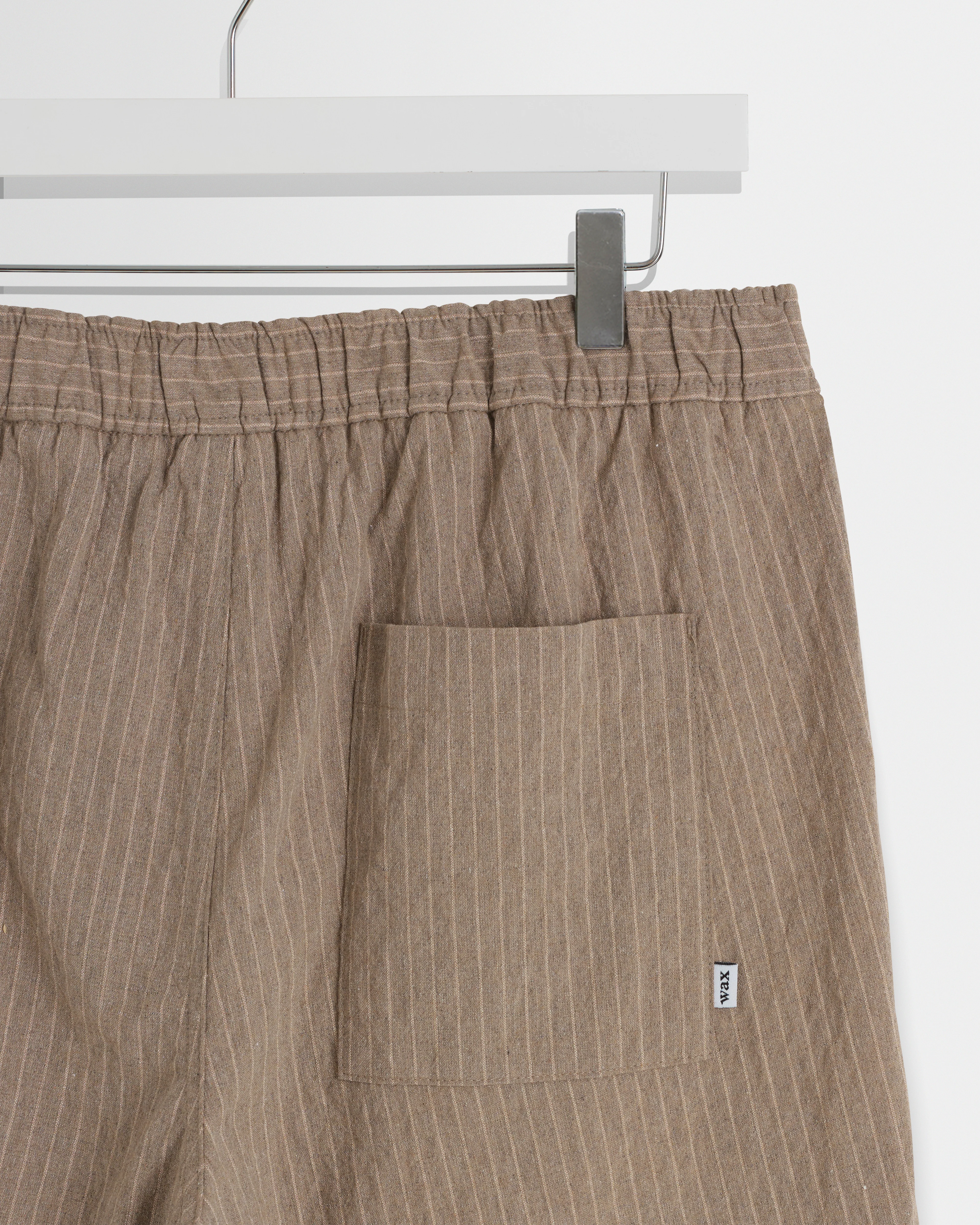 Kurt - Natural Chalk Stripe Shorts - Image 8
