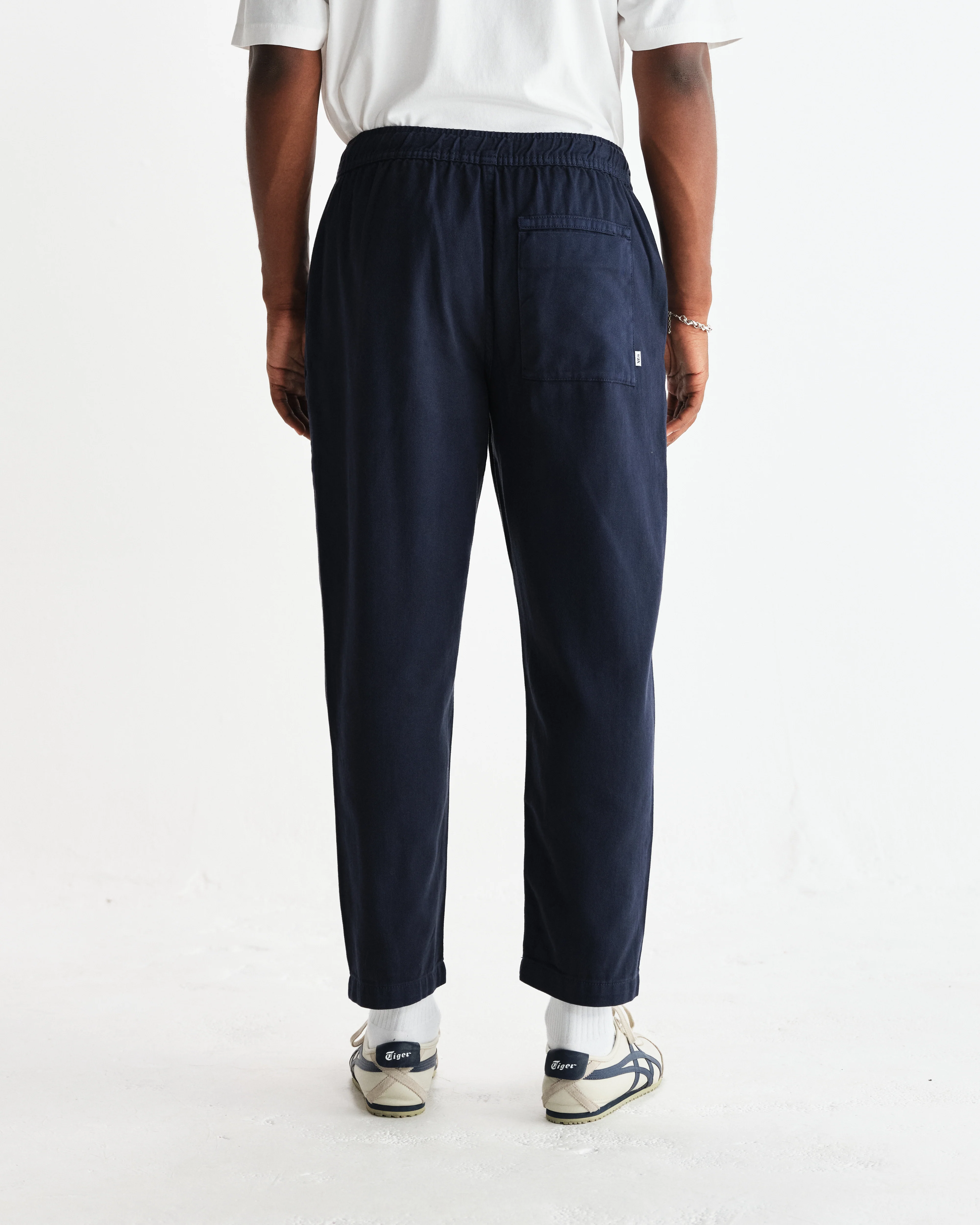 Kurt - Navy Organic Cotton Trousers - Image 5