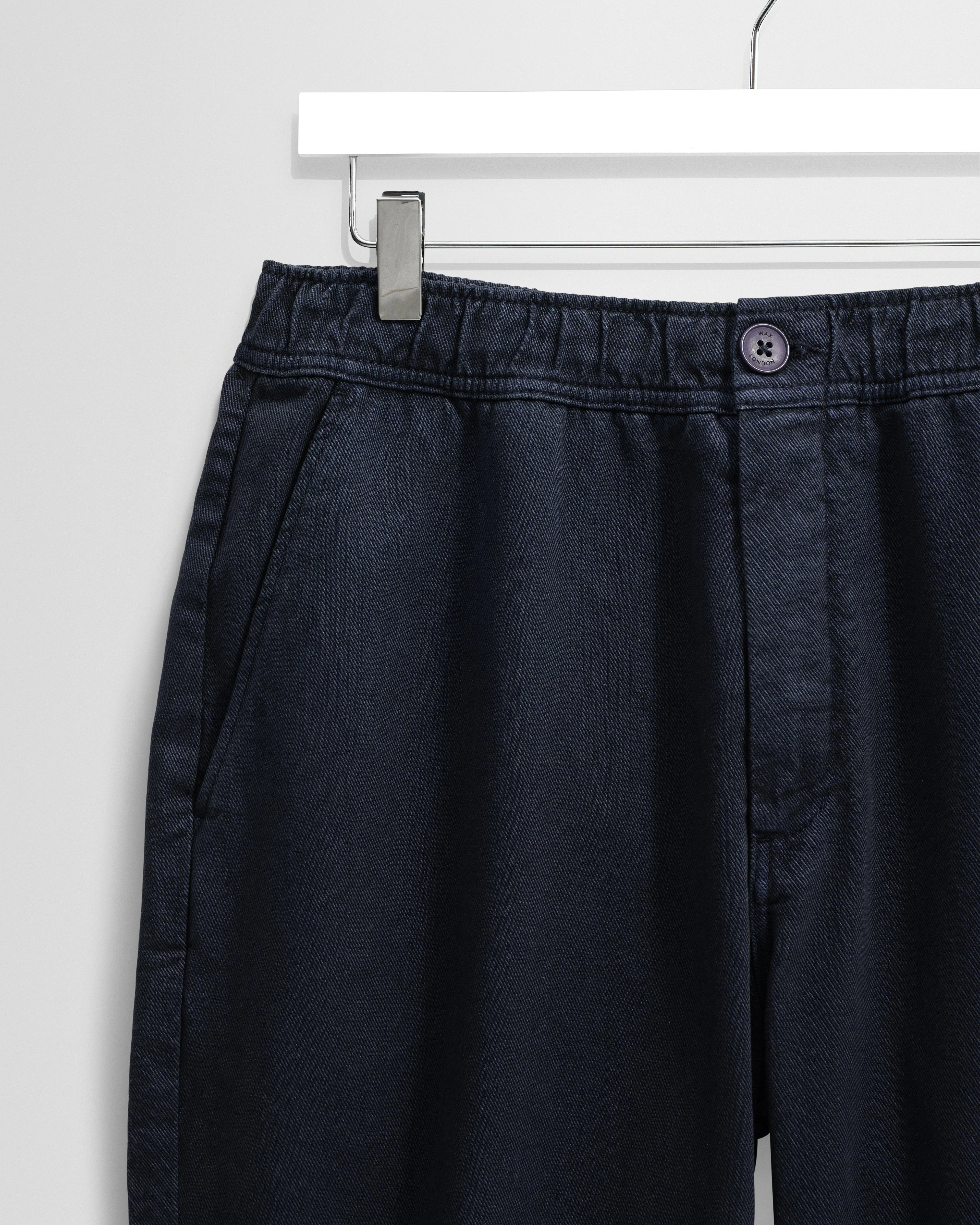 Kurt - Navy Organic Cotton Trousers - Image 7