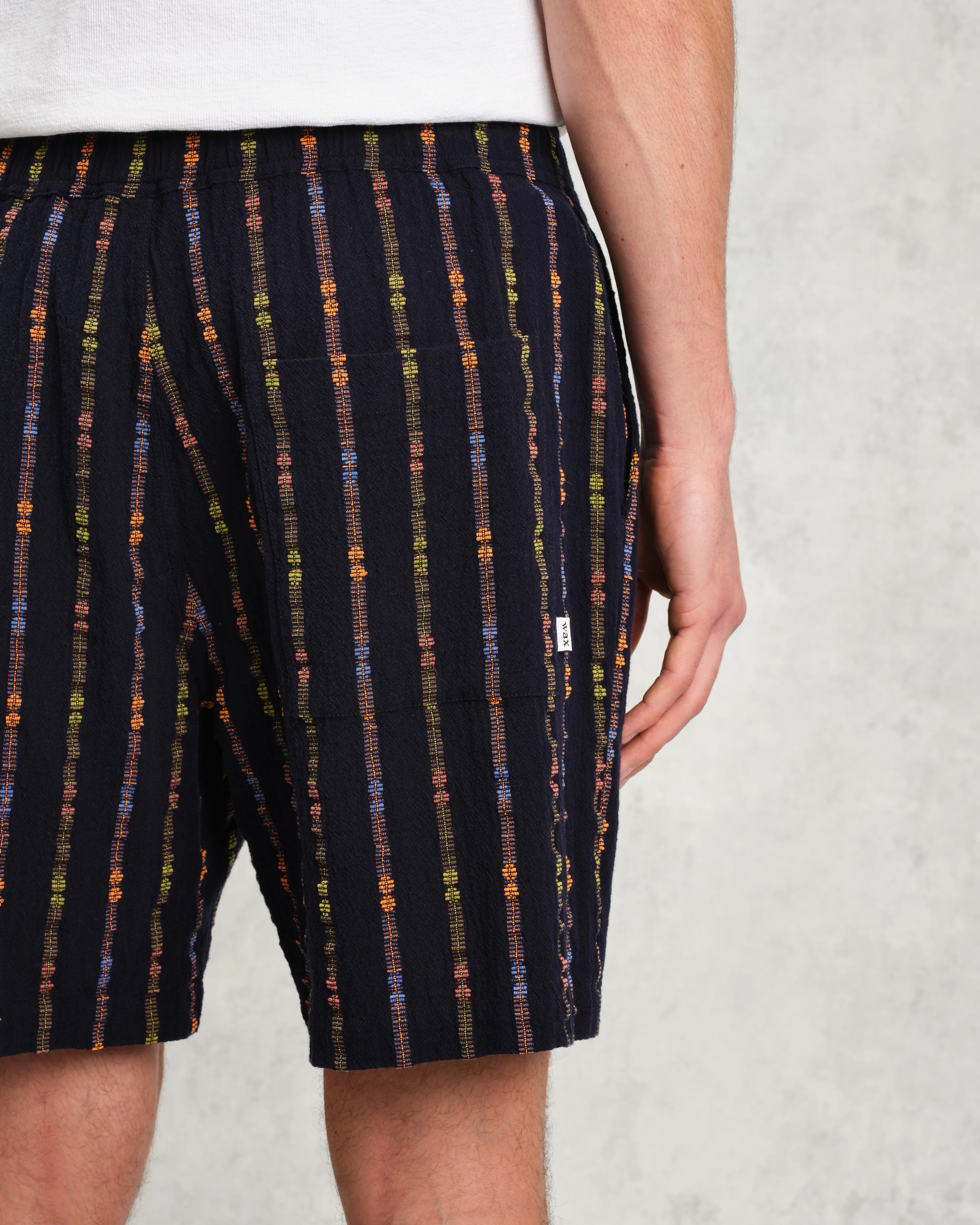 Kurt - Navy Stripe Shorts - Image 7