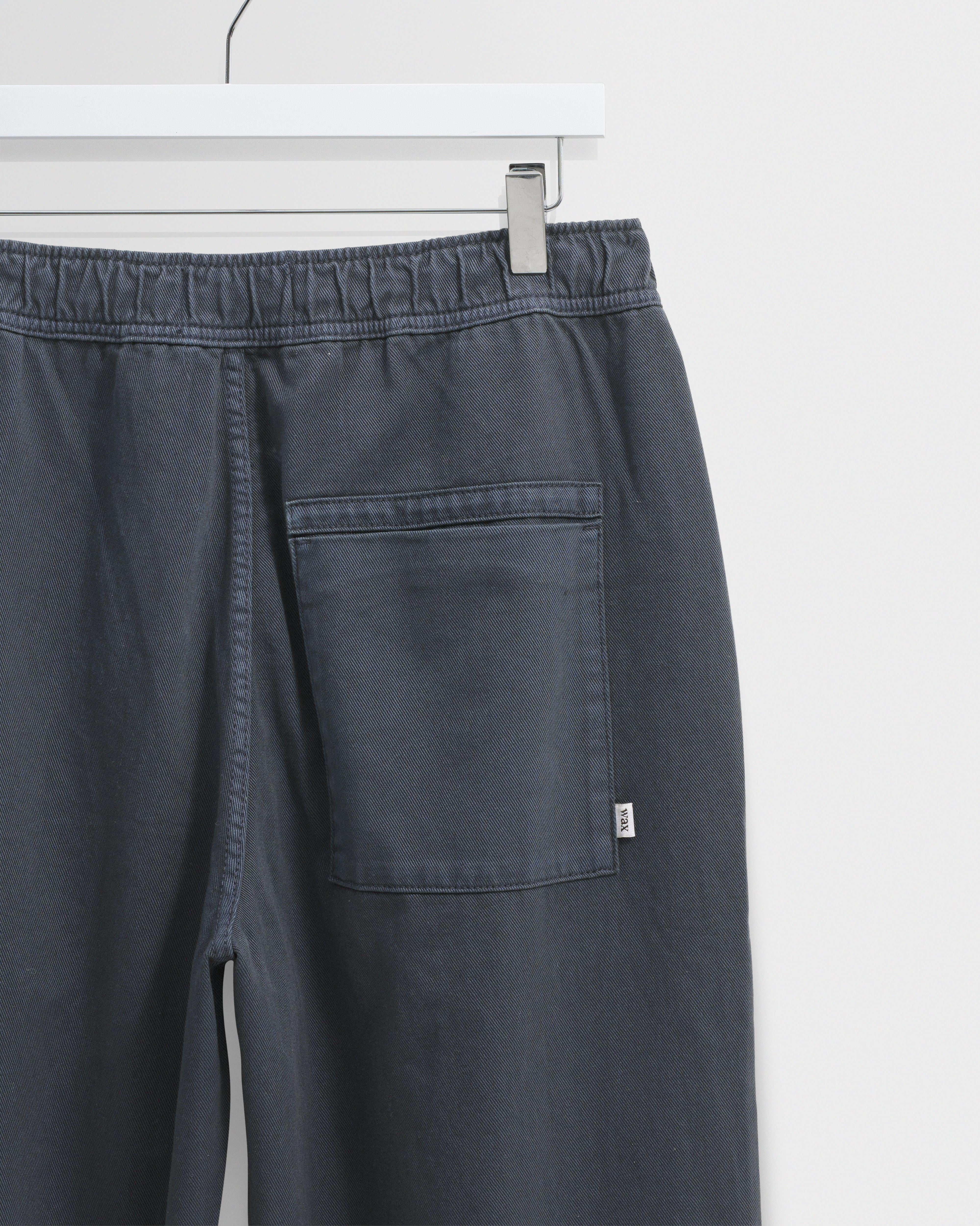 Kurt - Petrol Blue Organic Cotton Trousers - Image 9