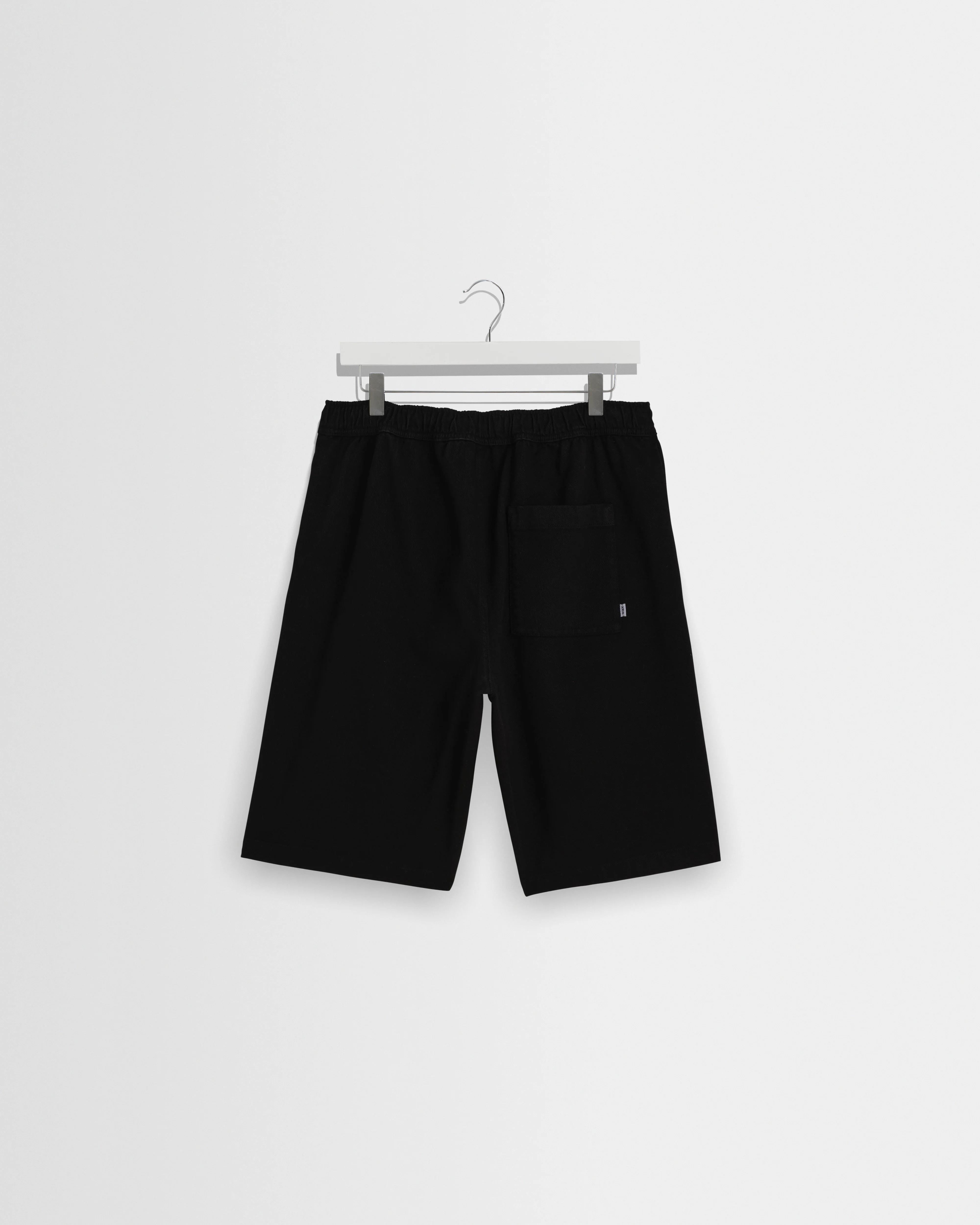 Kyle - Black Organic Cotton Twill Shorts - Image 5