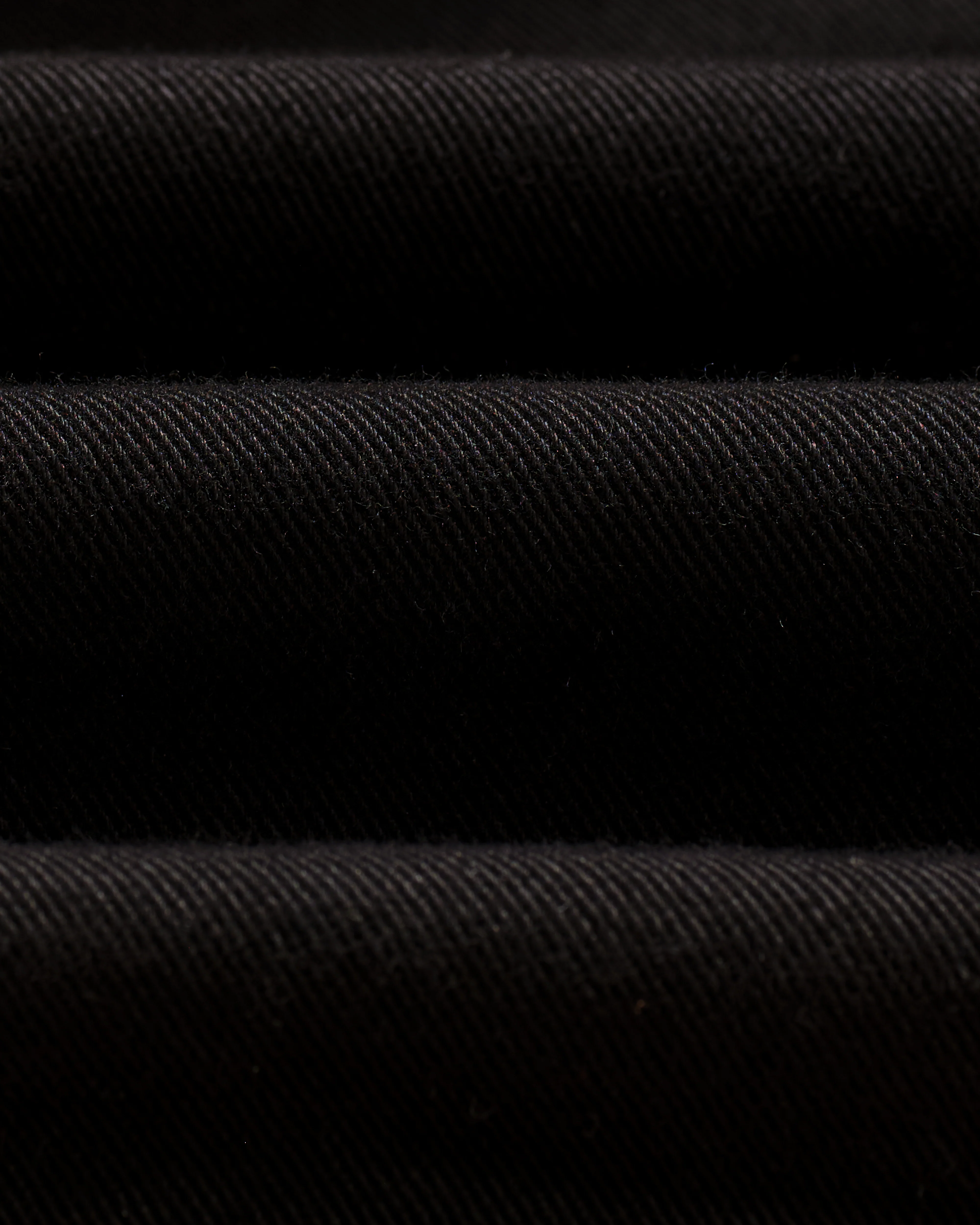 Kyle - Black Organic Cotton Twill Shorts - Image 7