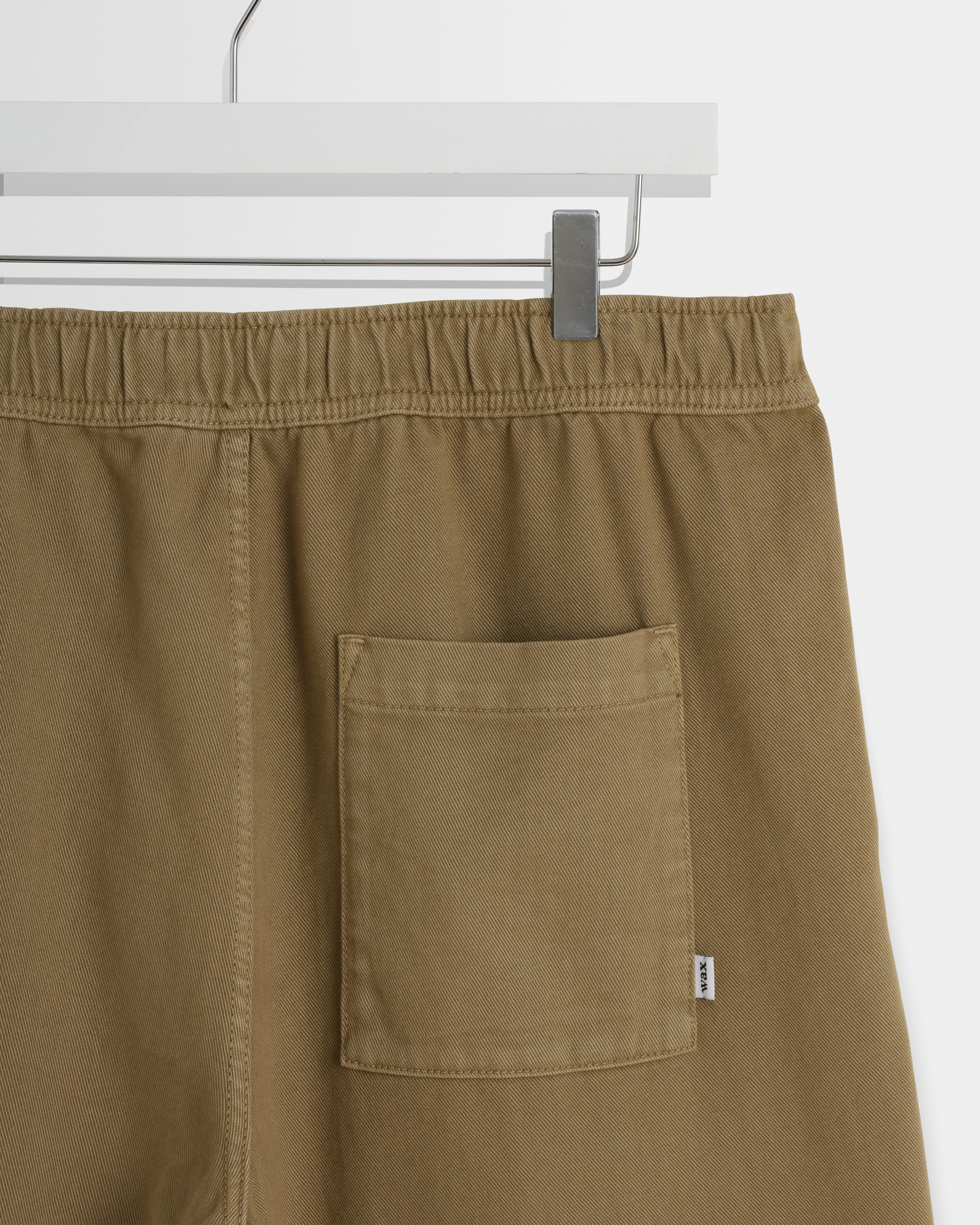 Kyle - Light Khaki Organic Cotton Twill Shorts - Image 10