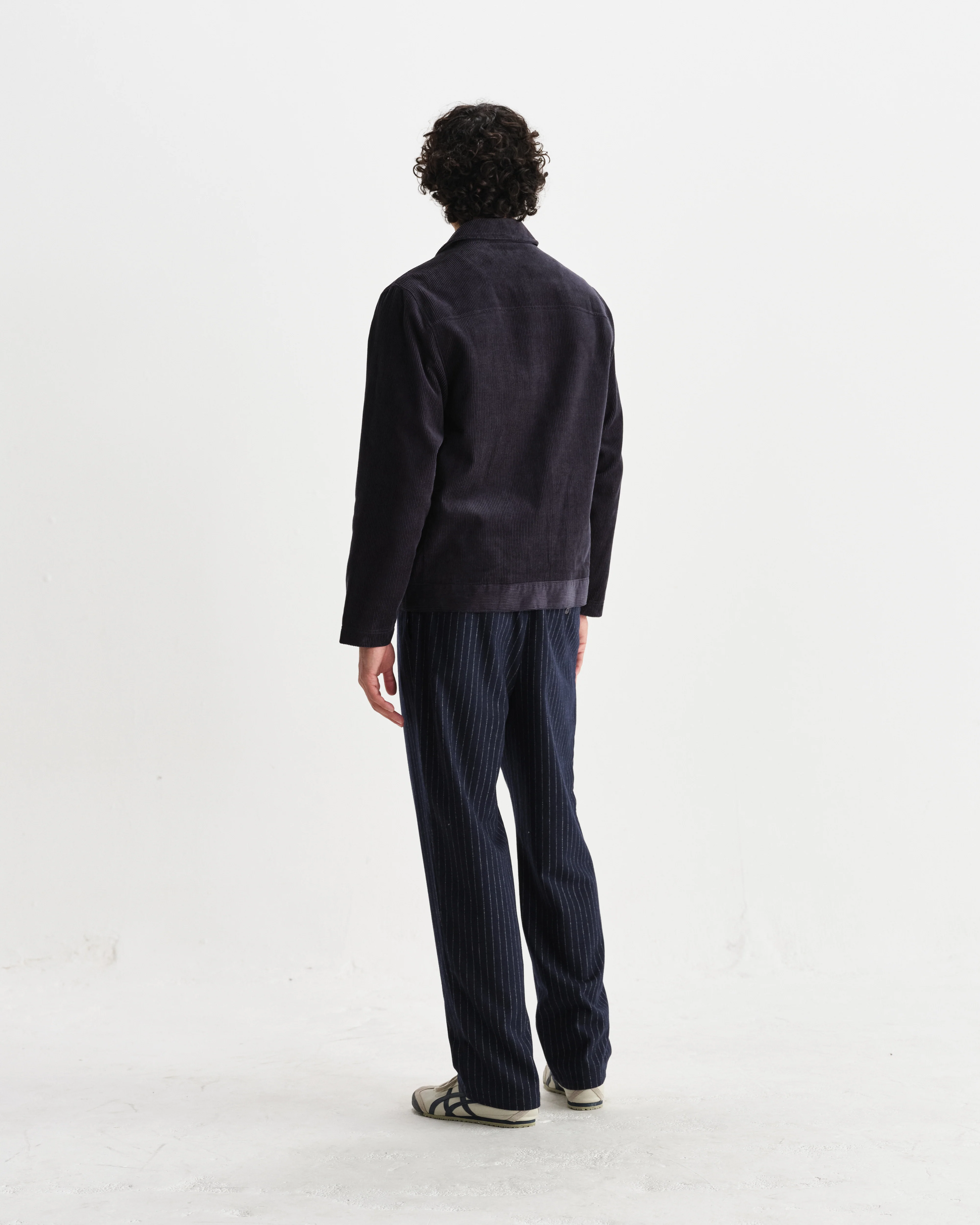 Landmark - Navy Corduroy Chore Jacket - Image 6