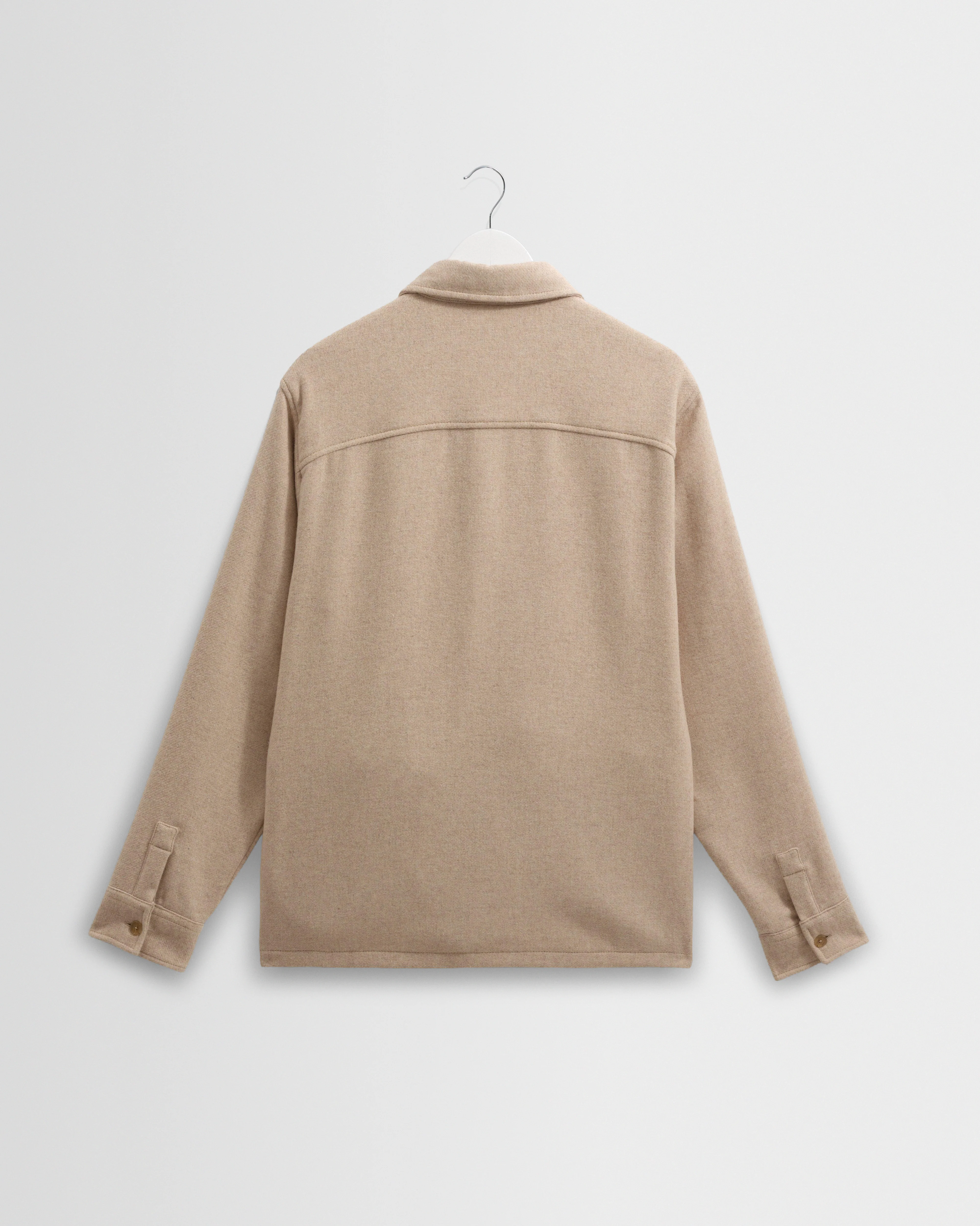 Lomond - Natural Heavy Wool Overshirt - Image 8