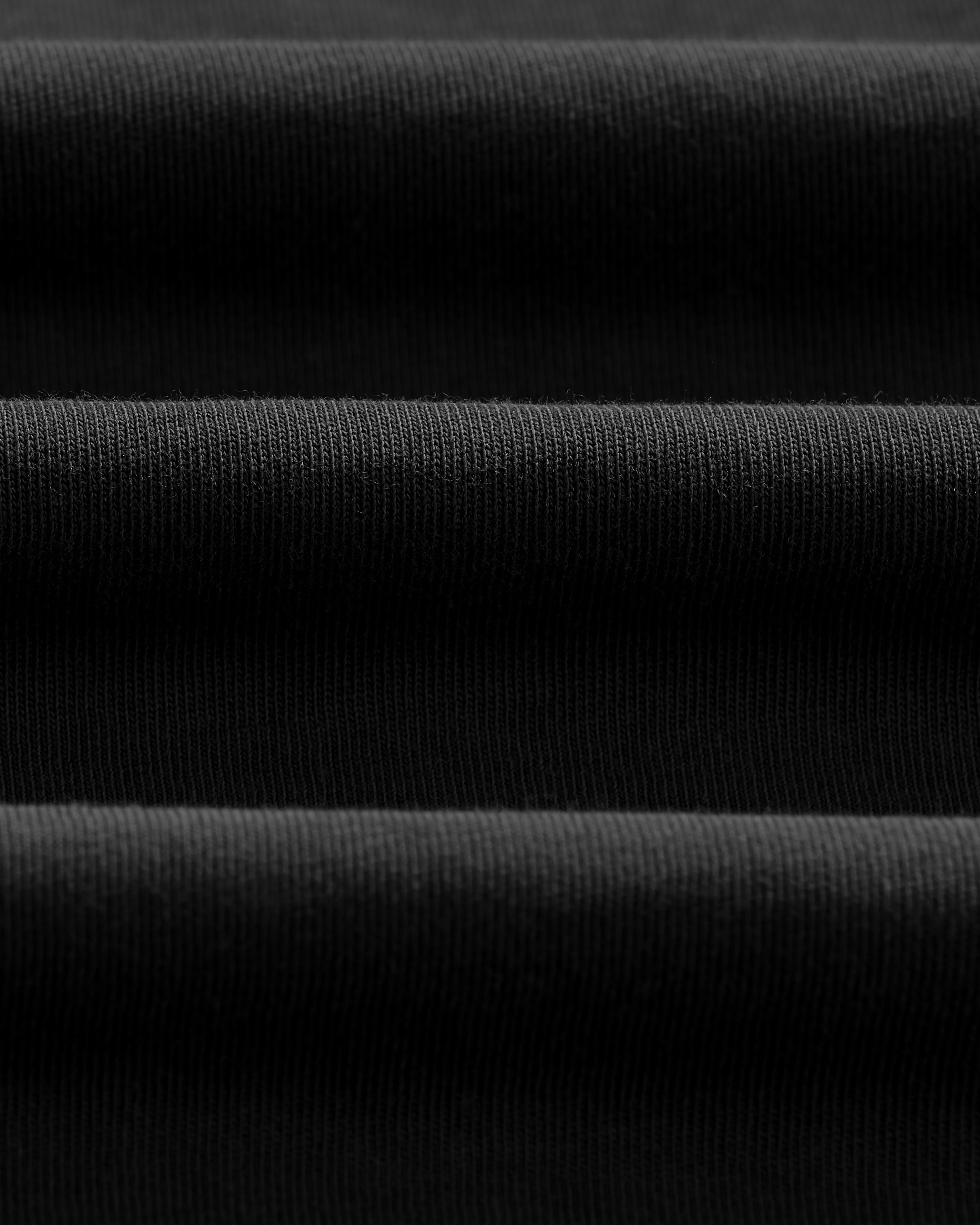 Mark - Washed Black Compact Cotton Cropped T-Shirt - Image 9