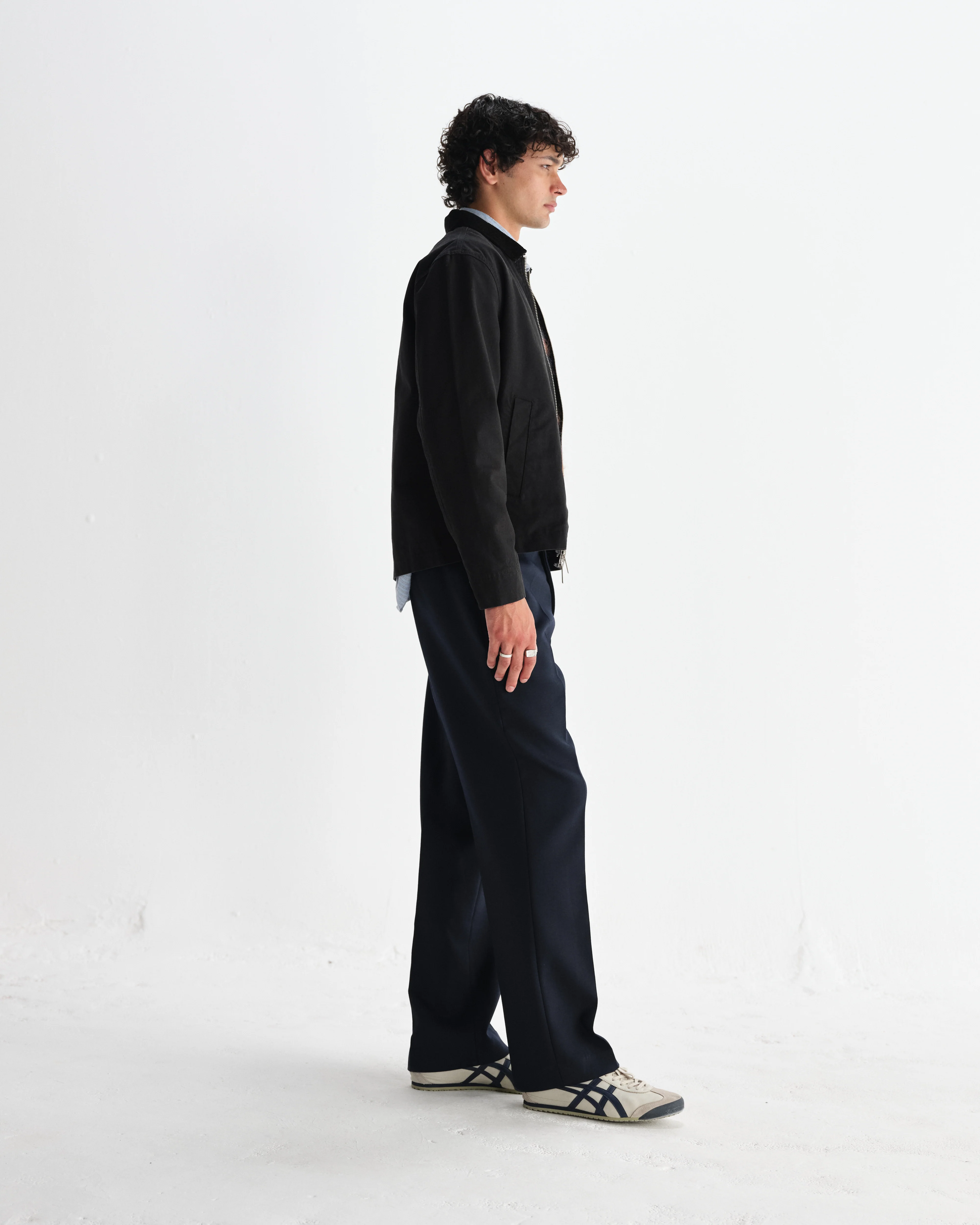 Mason - Black Canvas Work Jacket - Image 5
