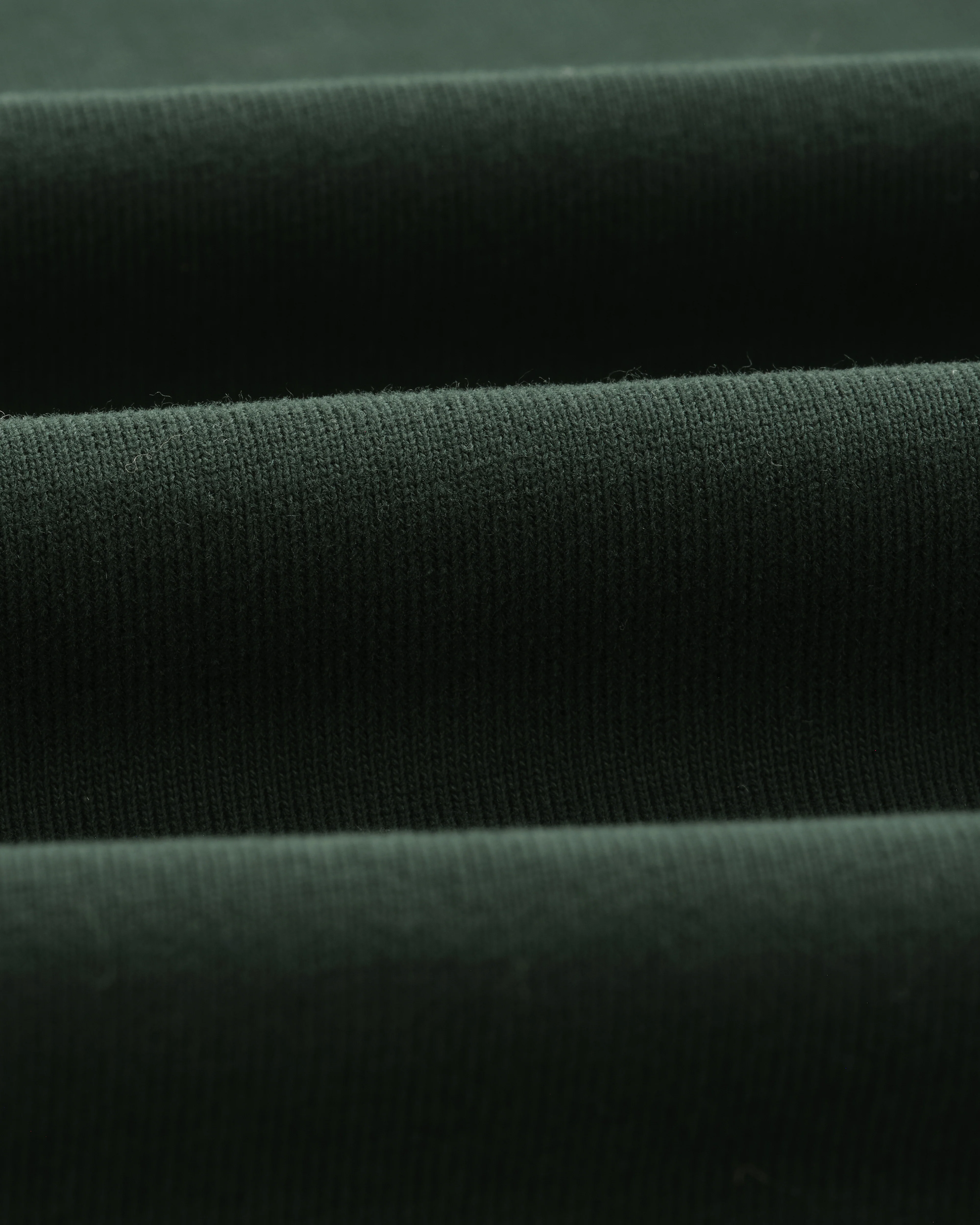 Milton - Bottle Green Stacked Text Graphic Organic Cotton T-Shirt - Image 9