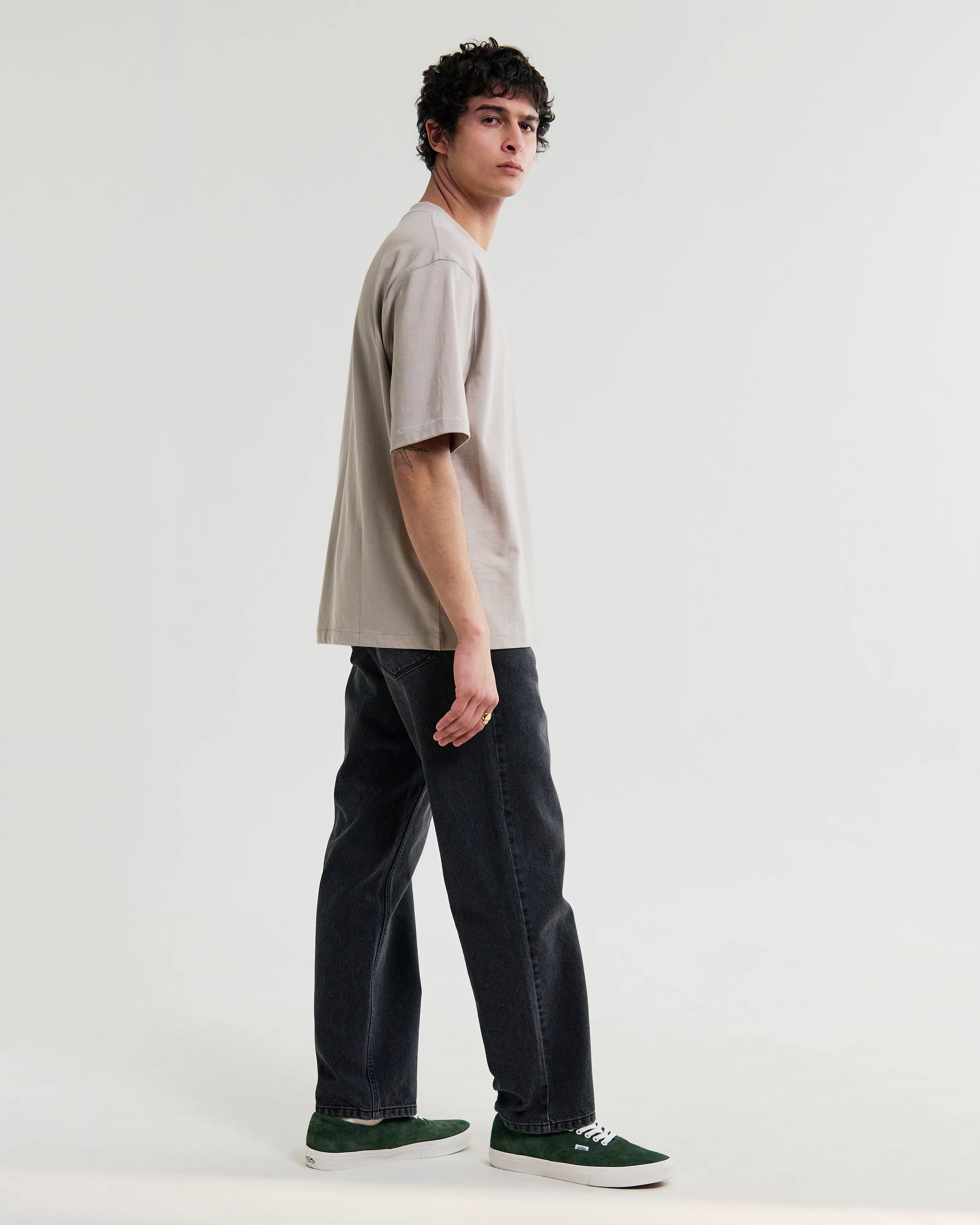 Milton - Clay Organic Compact Cotton T-Shirt - Image 5