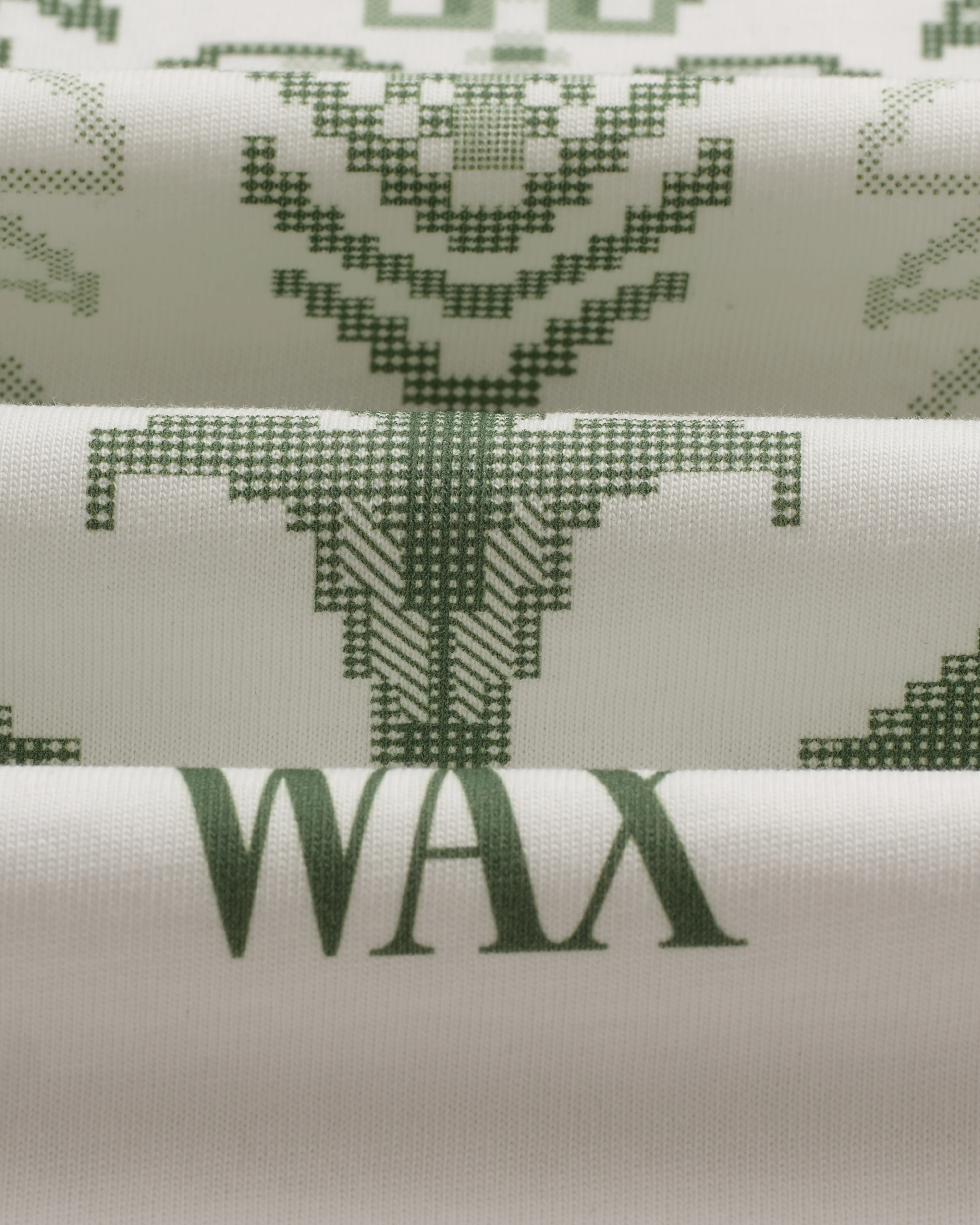 Milton - White And Green Botanical Graphic Cotton T-Shirt - Image 9