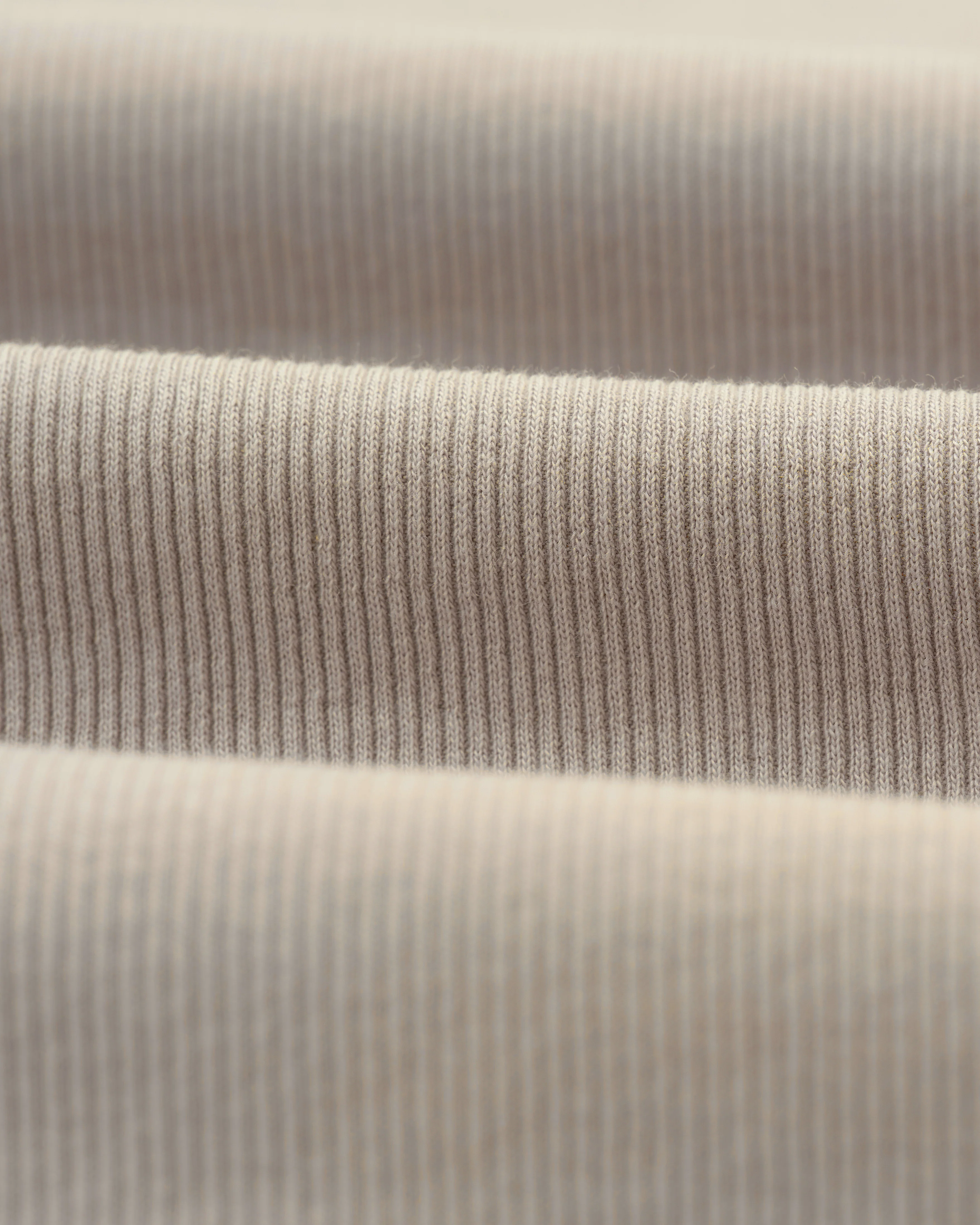 Montague - Taupe Grey Ribbed Organic Cotton Vest - Image 10