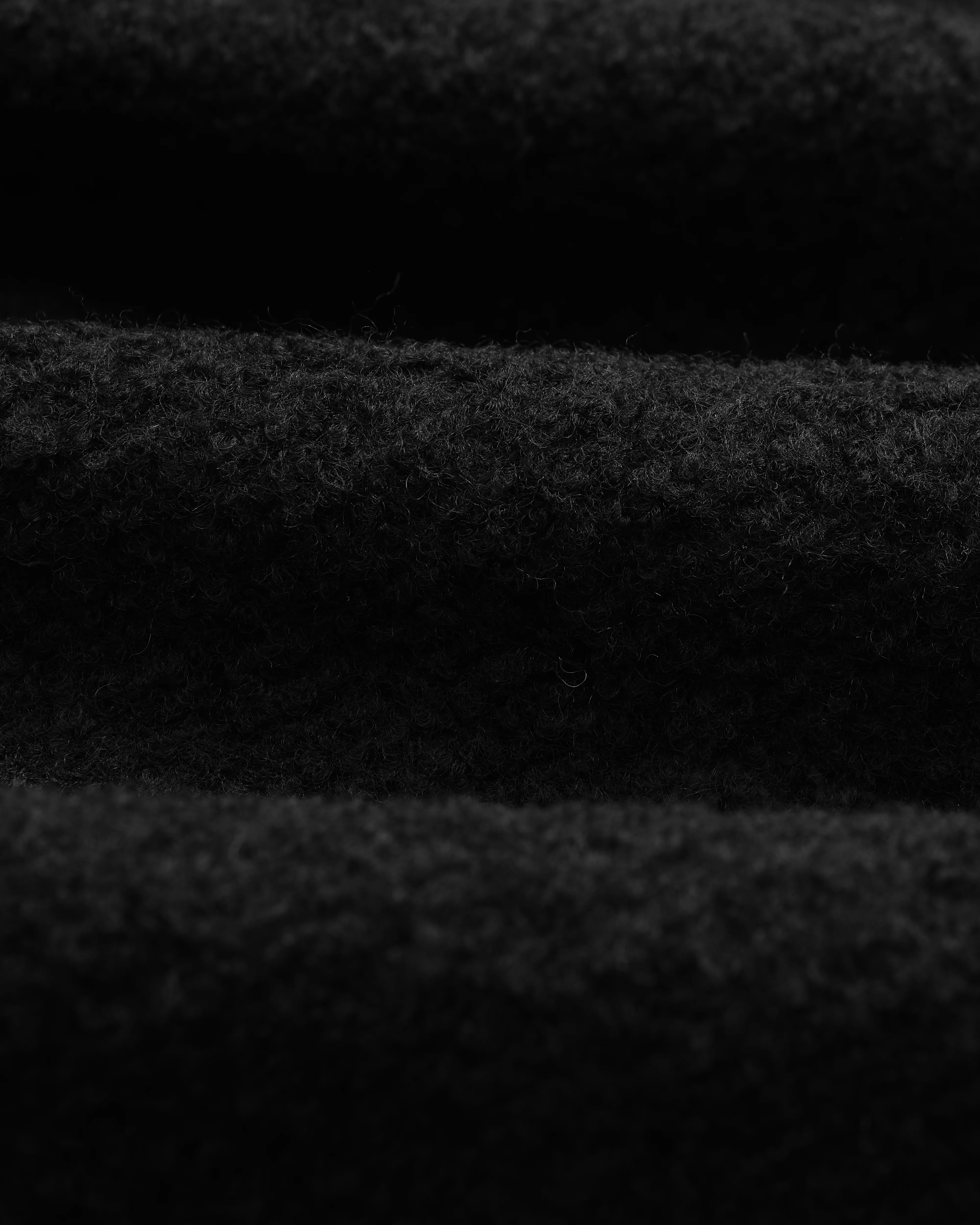Newgate - Black Melange Wool Jacket - Image 4