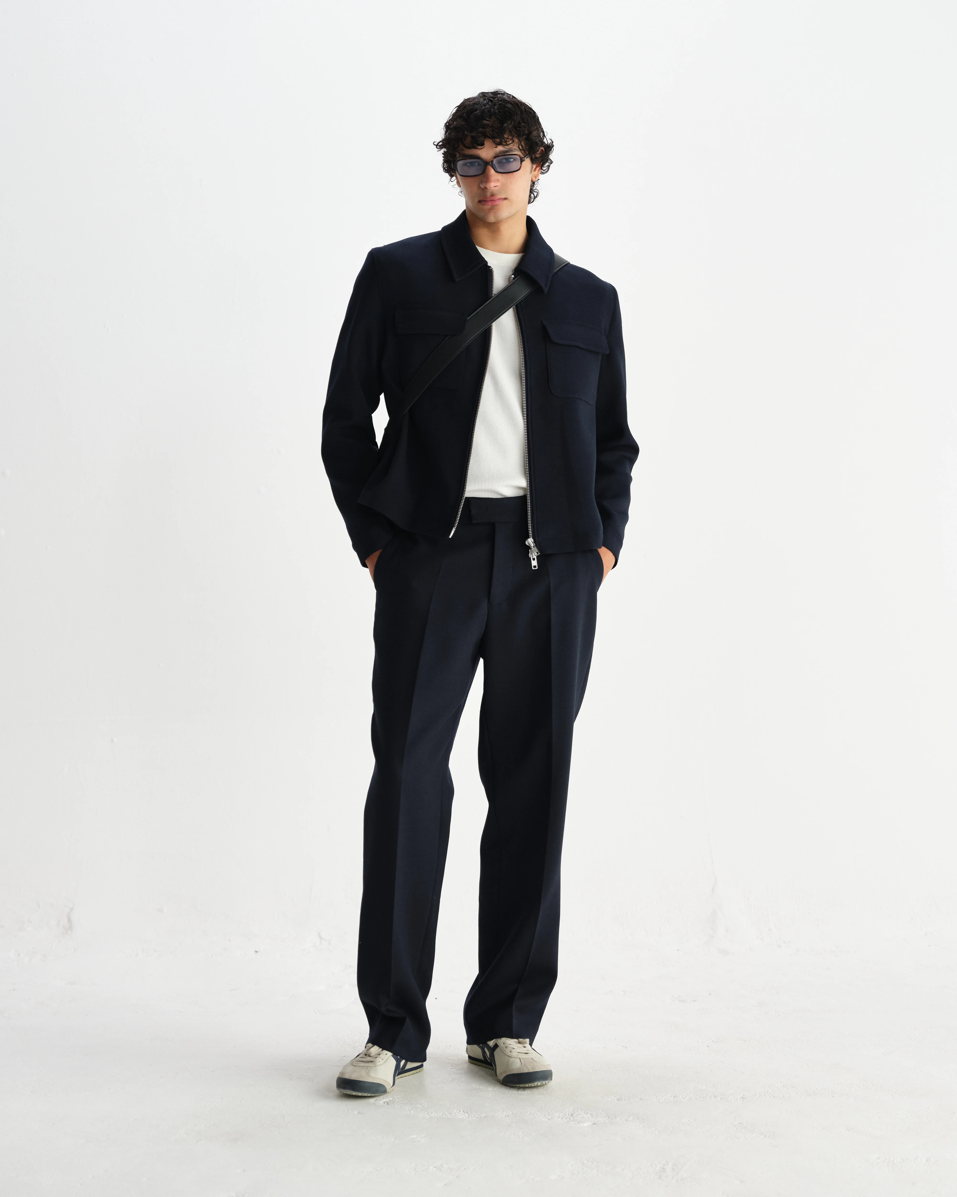 Osier - Navy Heavy Twill Jacket - Image 4