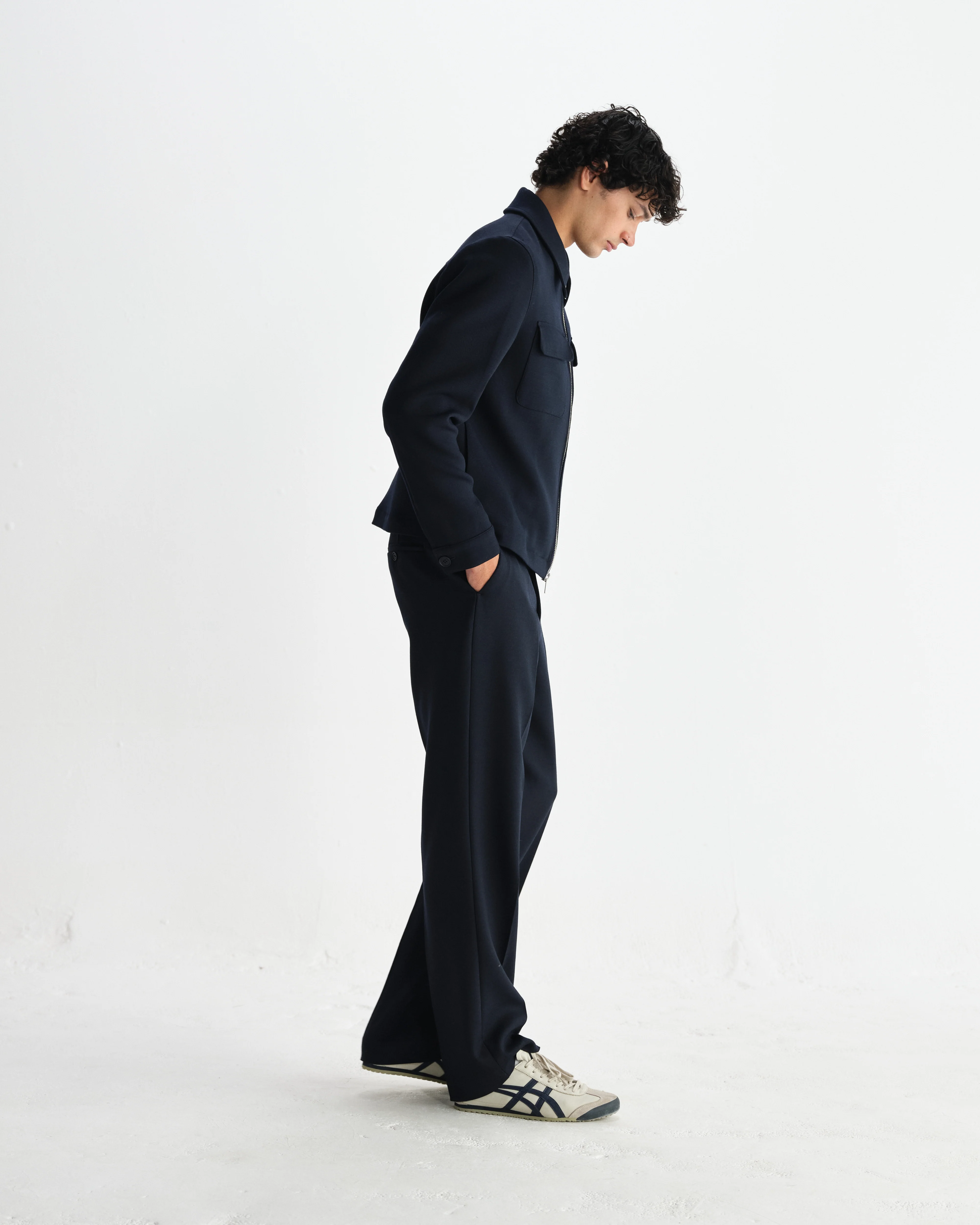 Osier - Navy Heavy Twill Jacket - Image 5