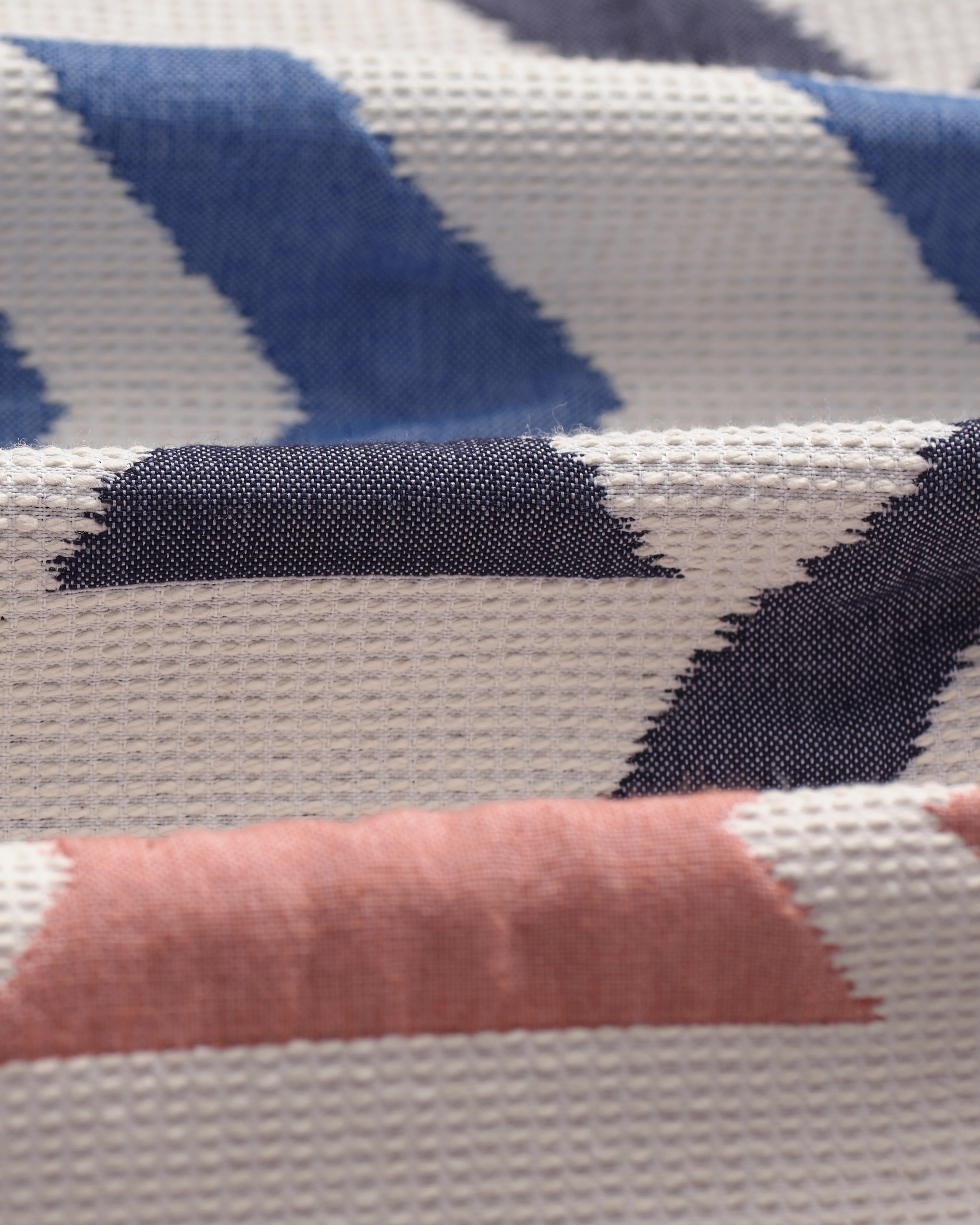 Park - Ecru And Multicolour Aztec Jacquard Jacket - Image 10