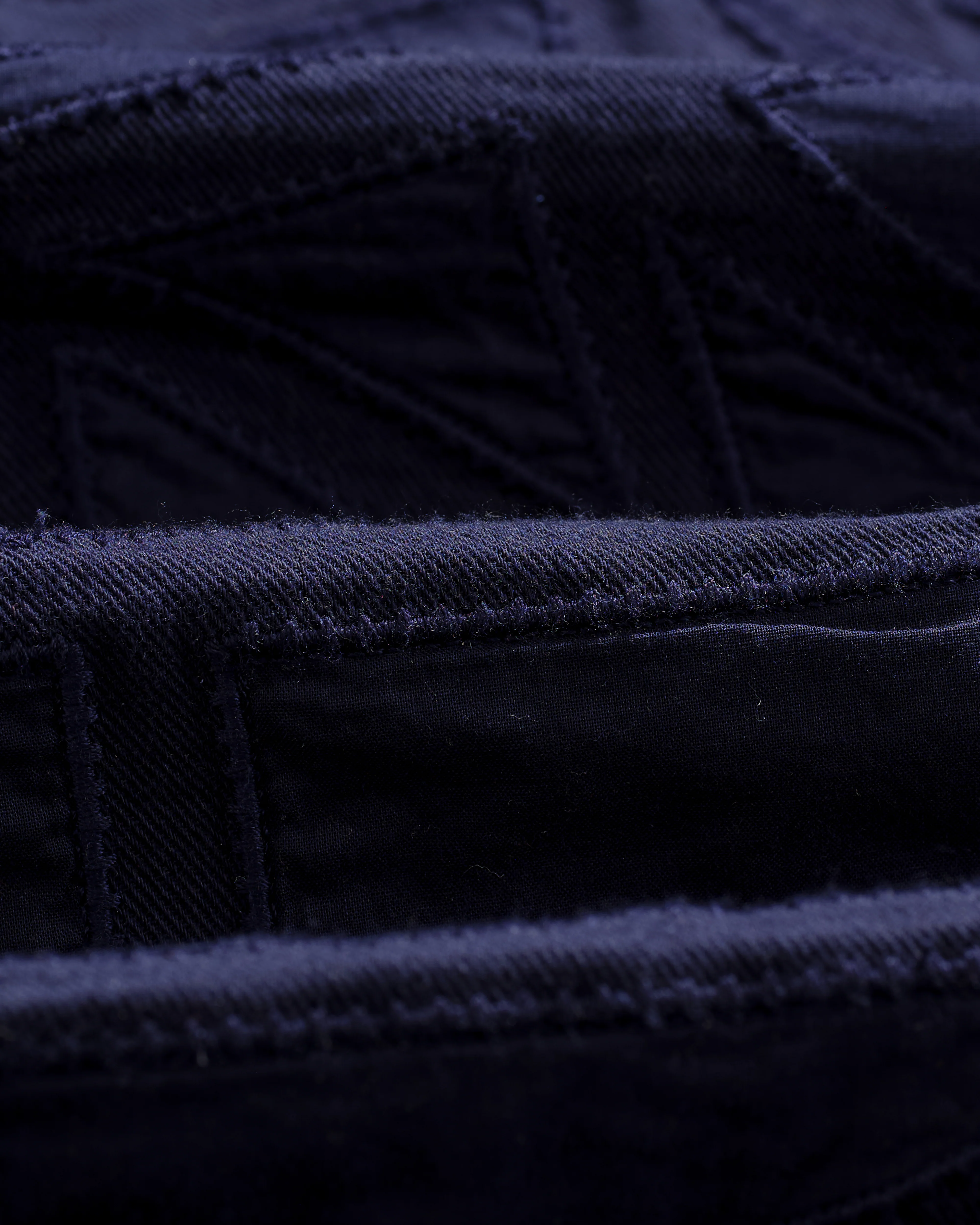 Park - Navy Tonal Applique Jacket - Image 9