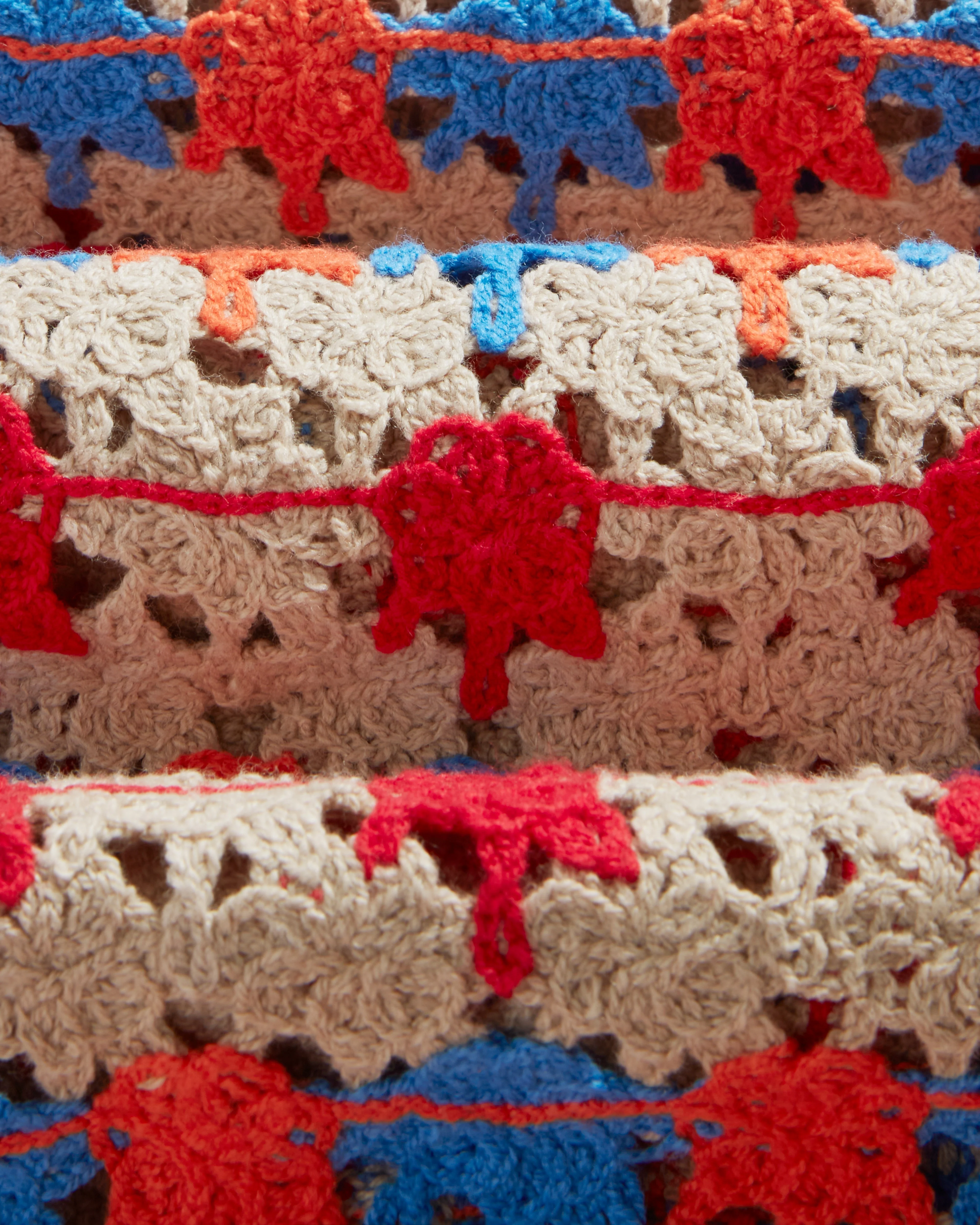 Porto - Multicolour Splash Crochet Shirt - Image 10