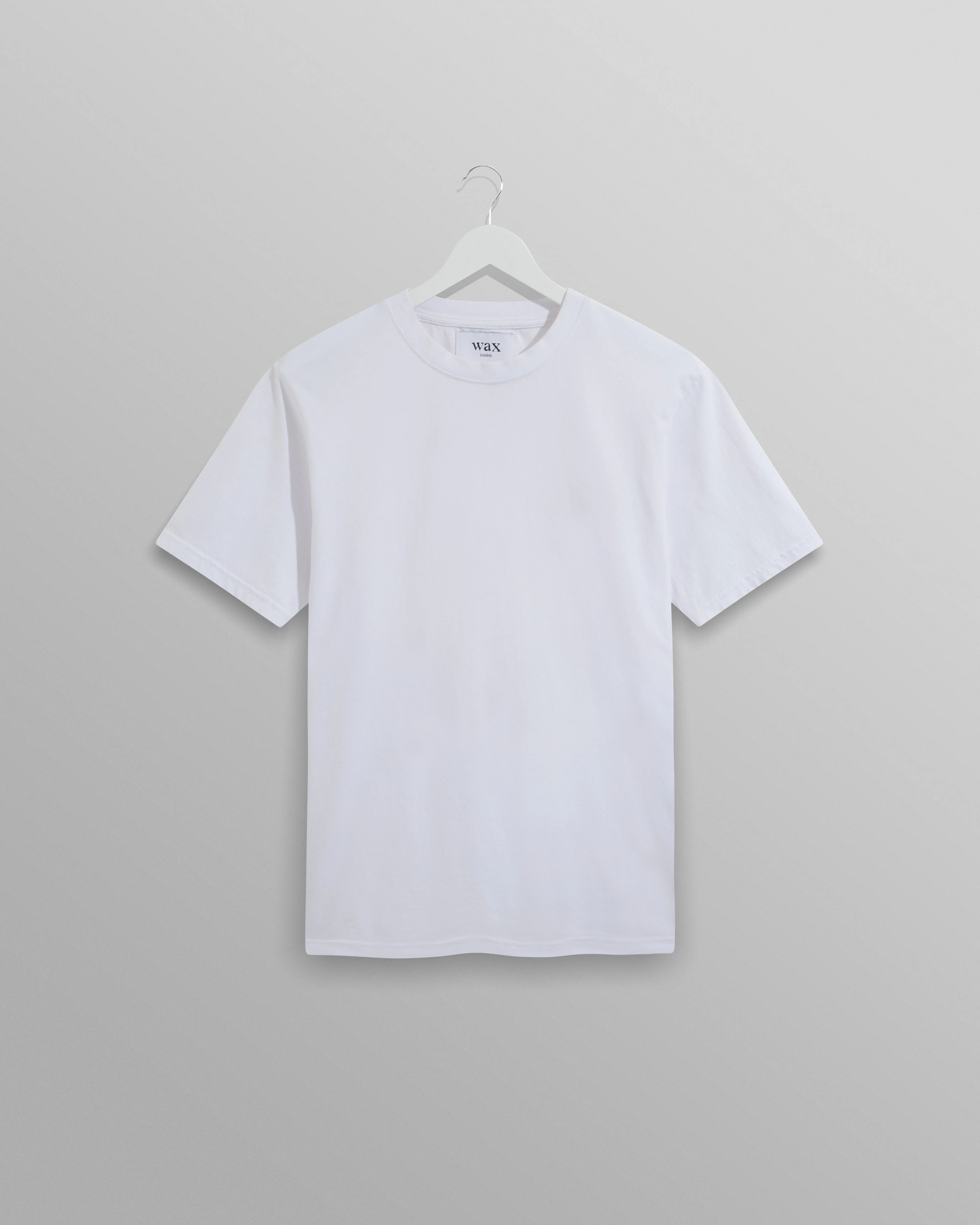 Reid - White Organic Cotton T-Shirt