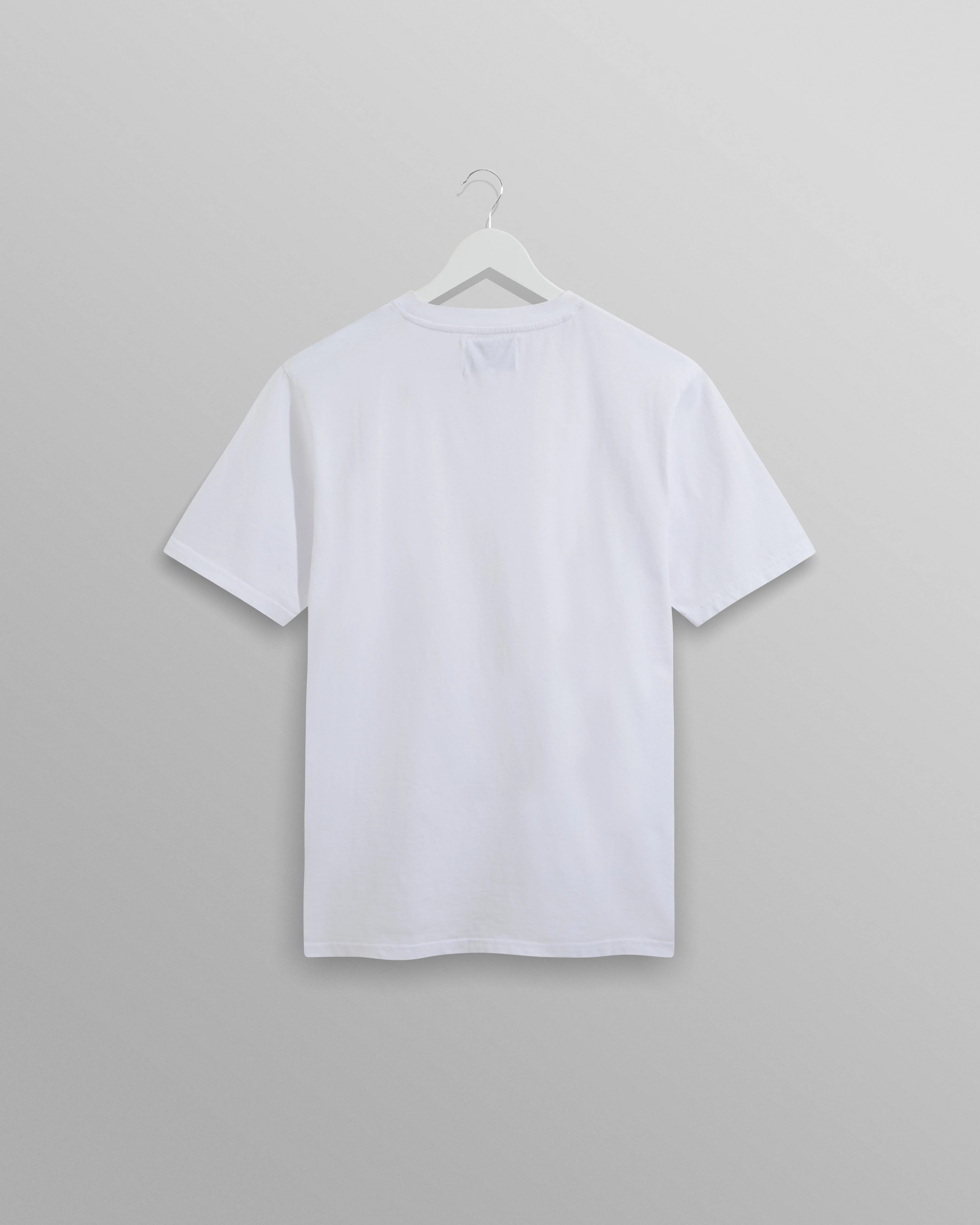 Reid - White Organic Cotton T-Shirt - Image 6