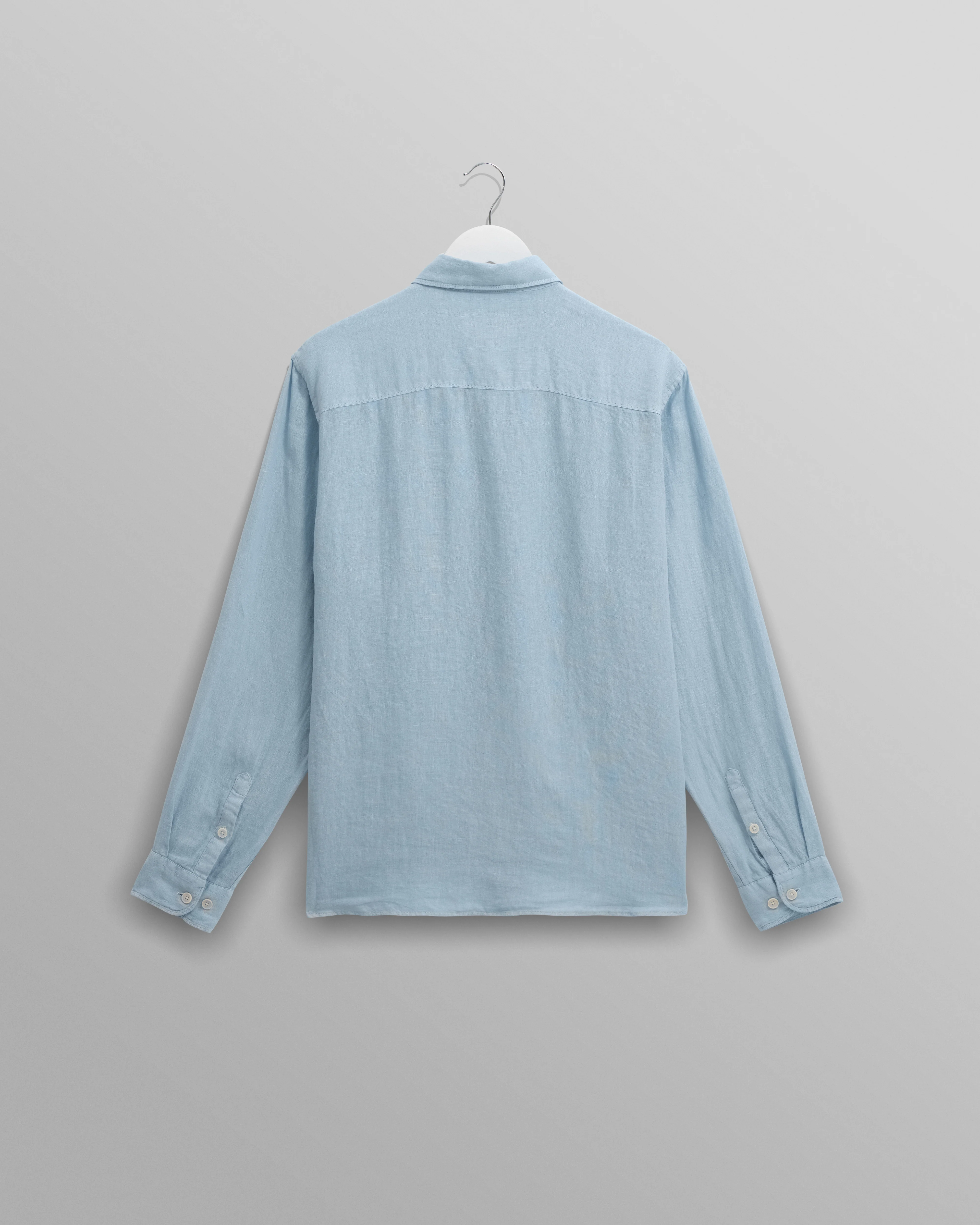 Rove - Light Blue Linen Shirt - Image 9