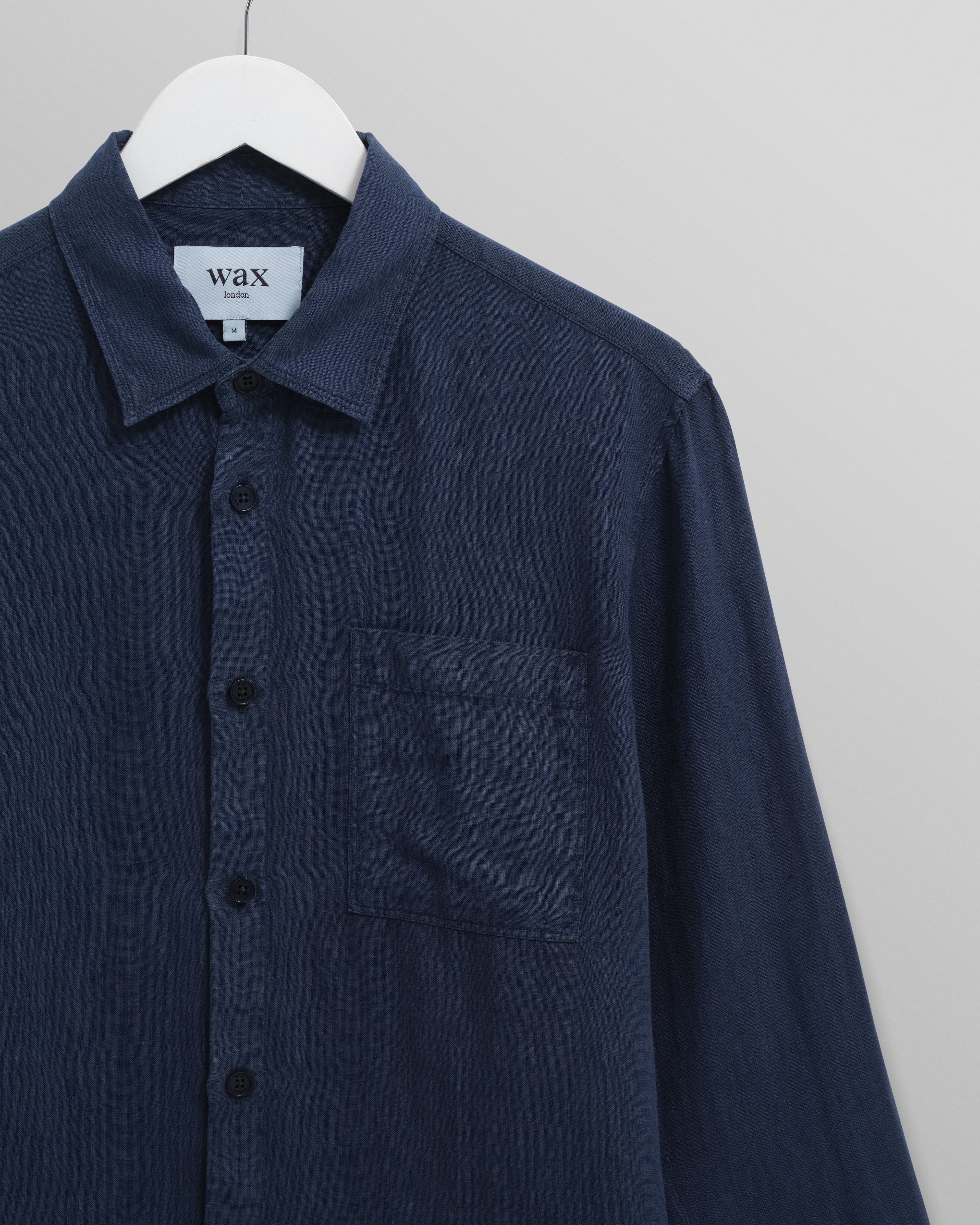 Rove - Navy Linen Shirt - Image 9