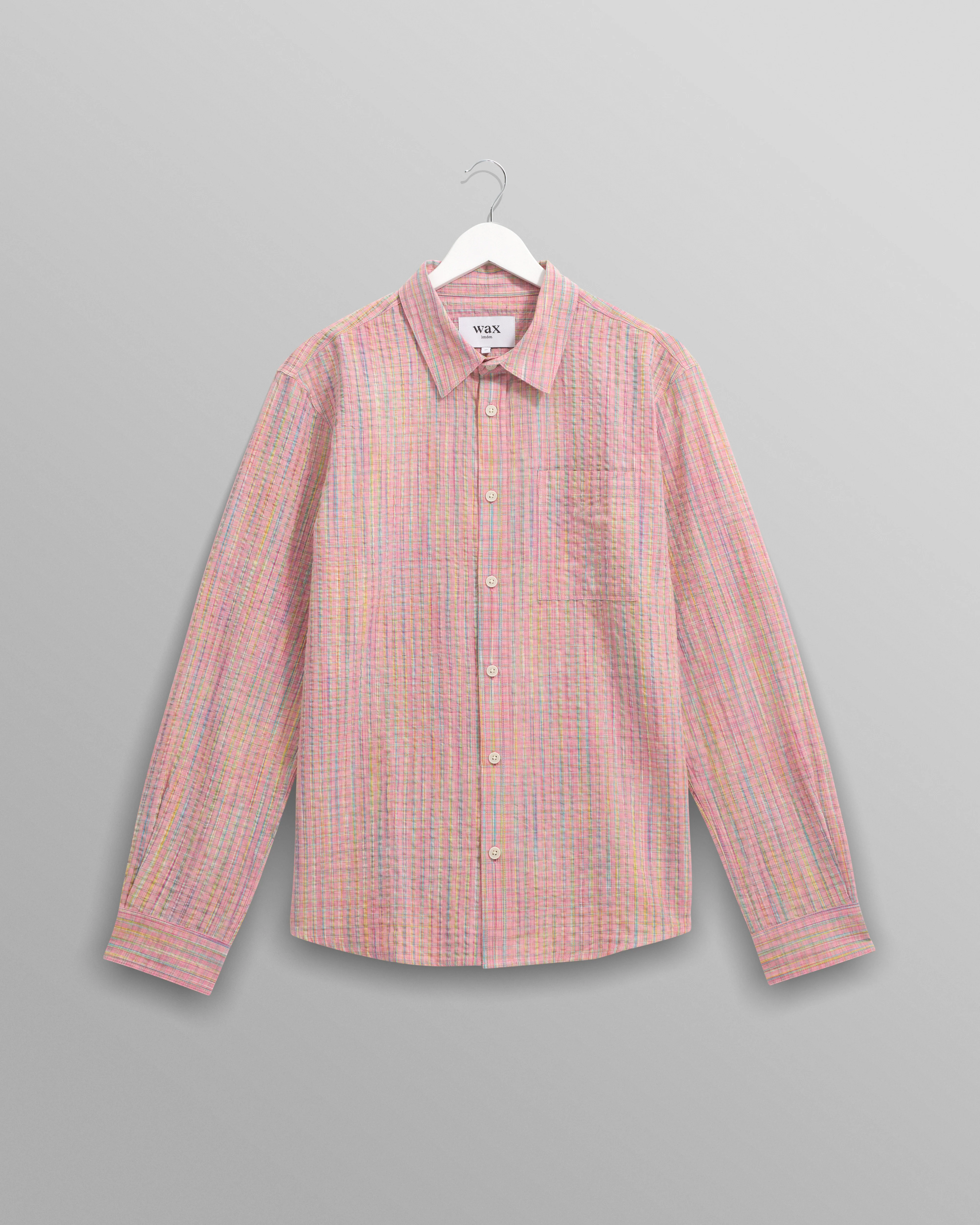 Rove - Pink Check Organic Cotton Shirt