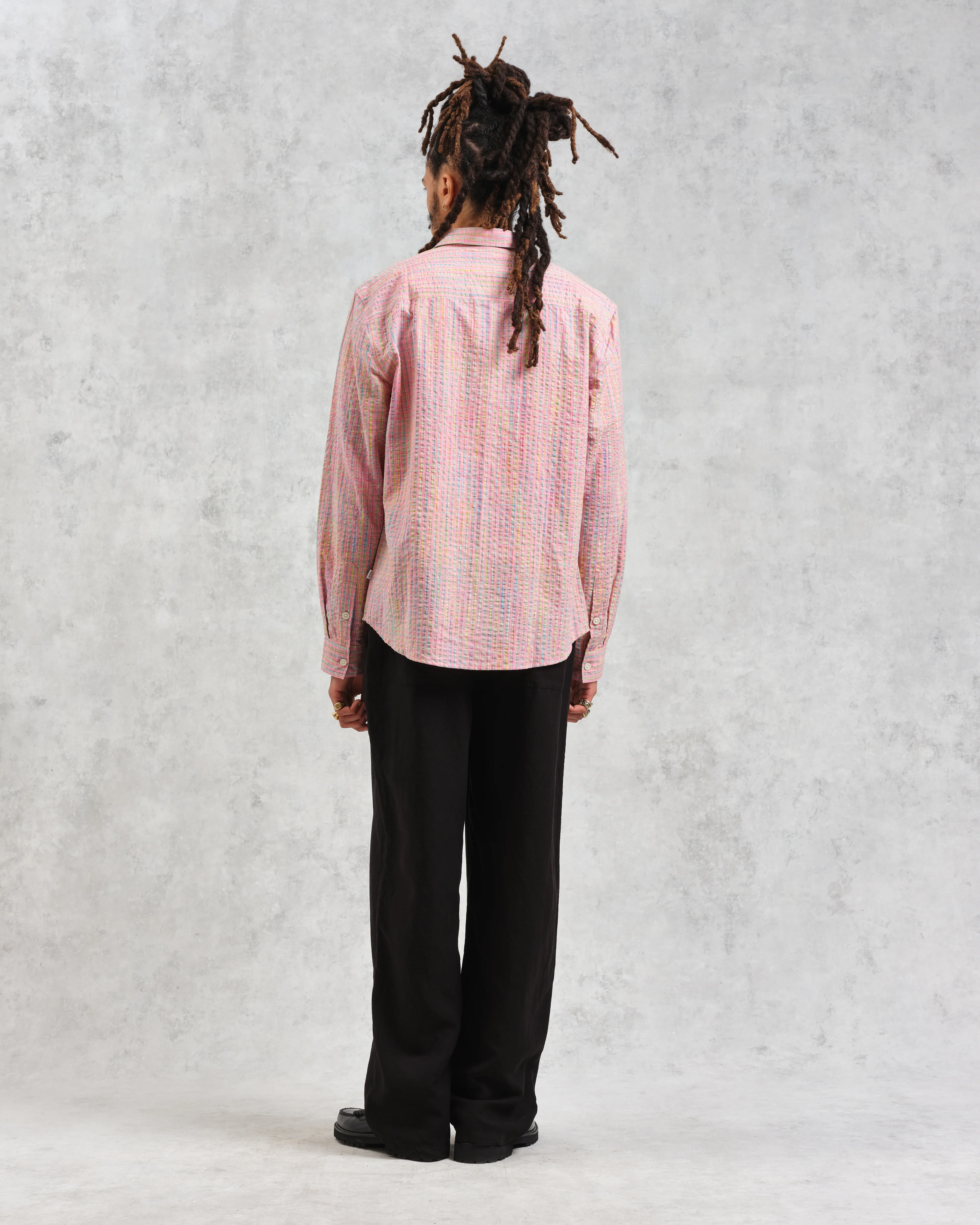 Rove - Pink Check Organic Cotton Shirt - Image 7