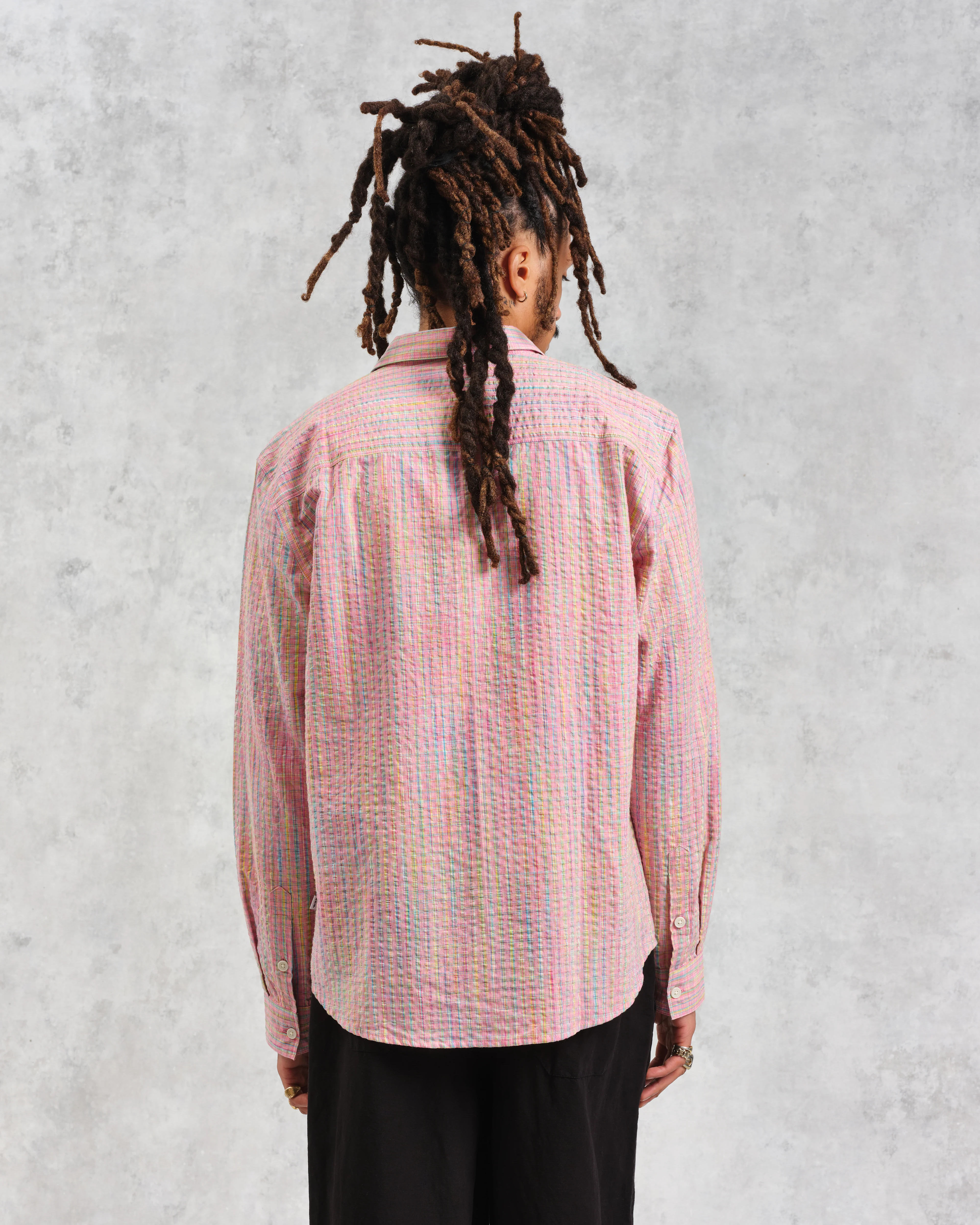 Rove - Pink Check Organic Cotton Shirt - Image 8