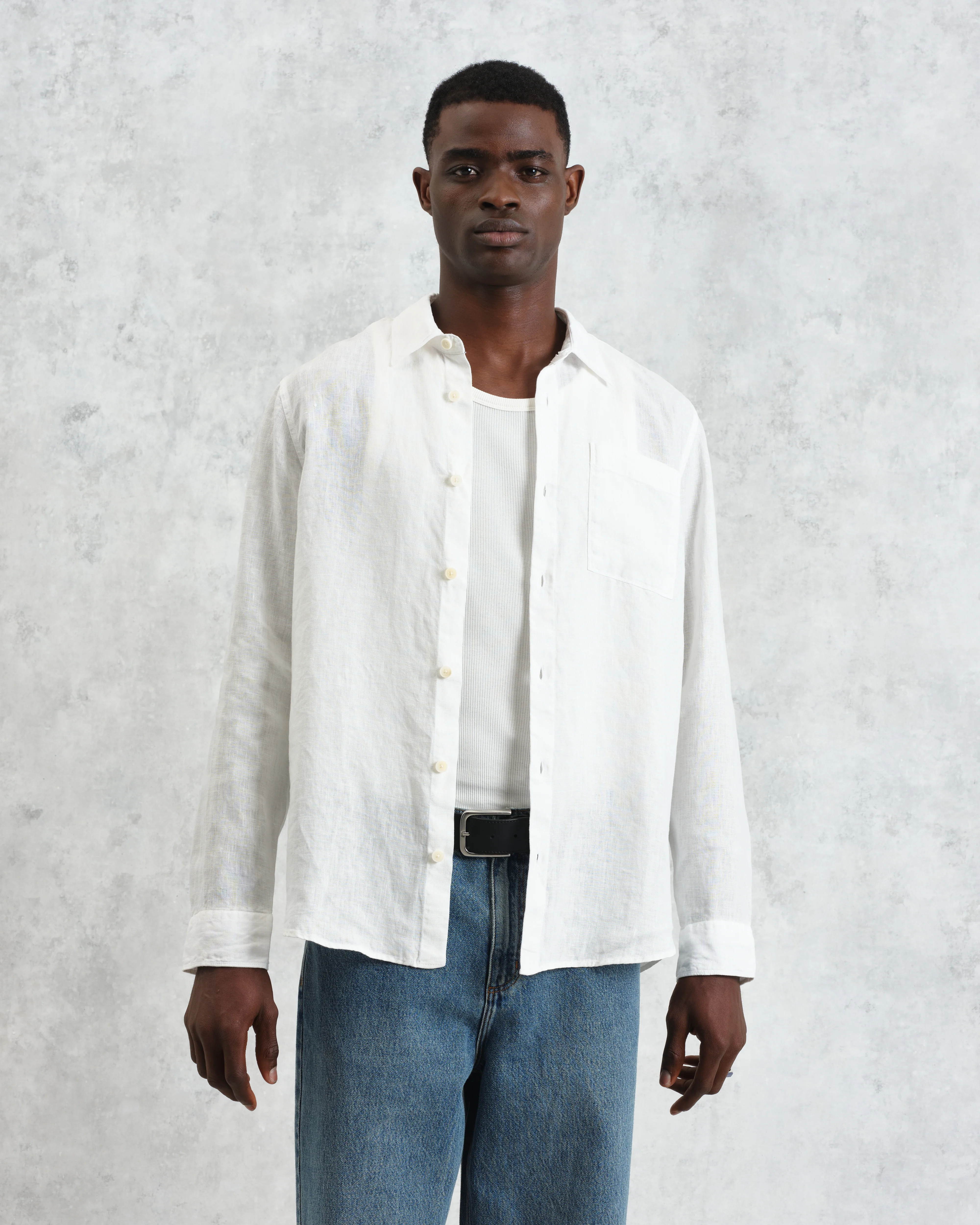 Rove - White Linen Shirt - Image 2