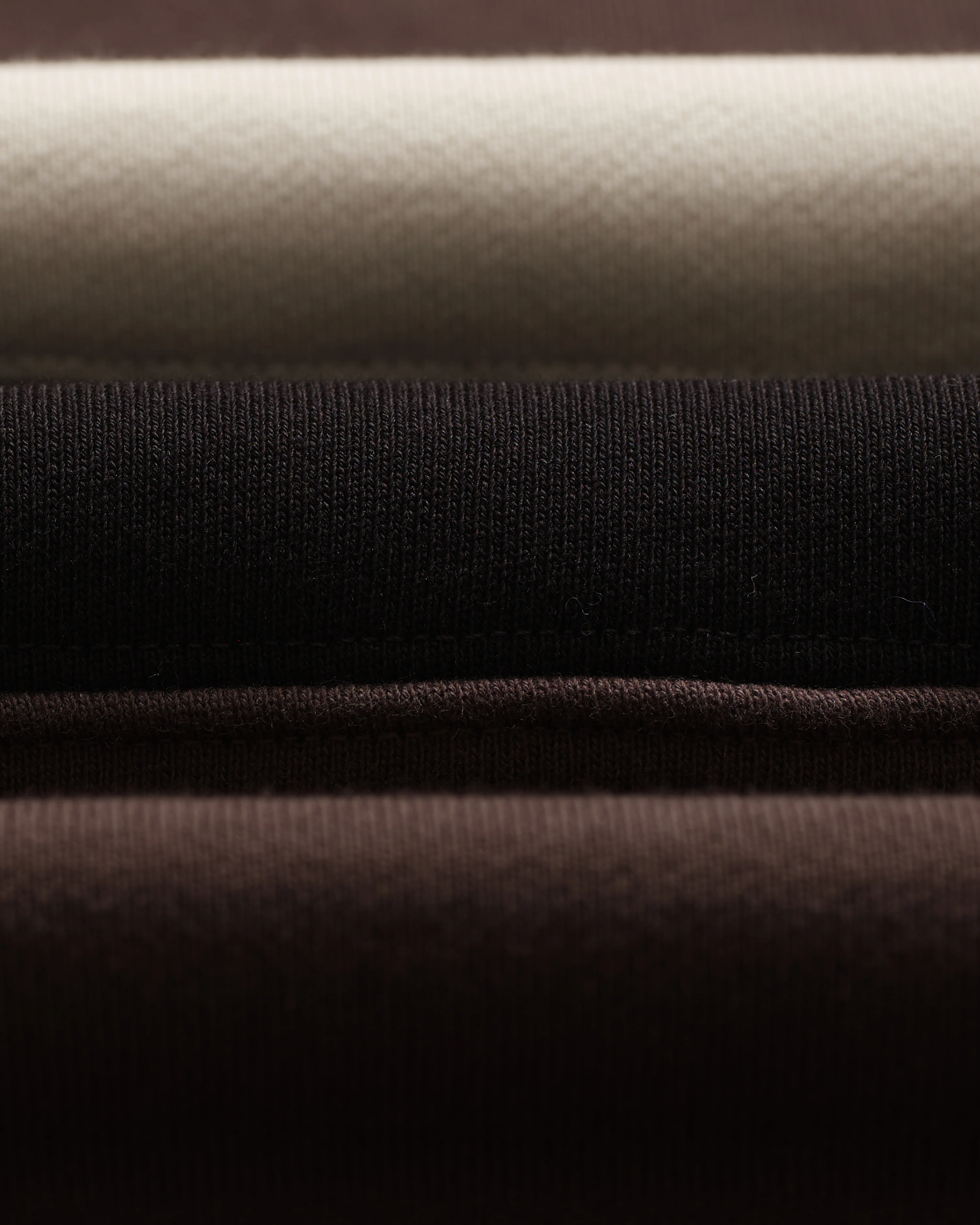 Rowhill - Brown And Black Panelled Loopback Rugby Shirt - Image 9
