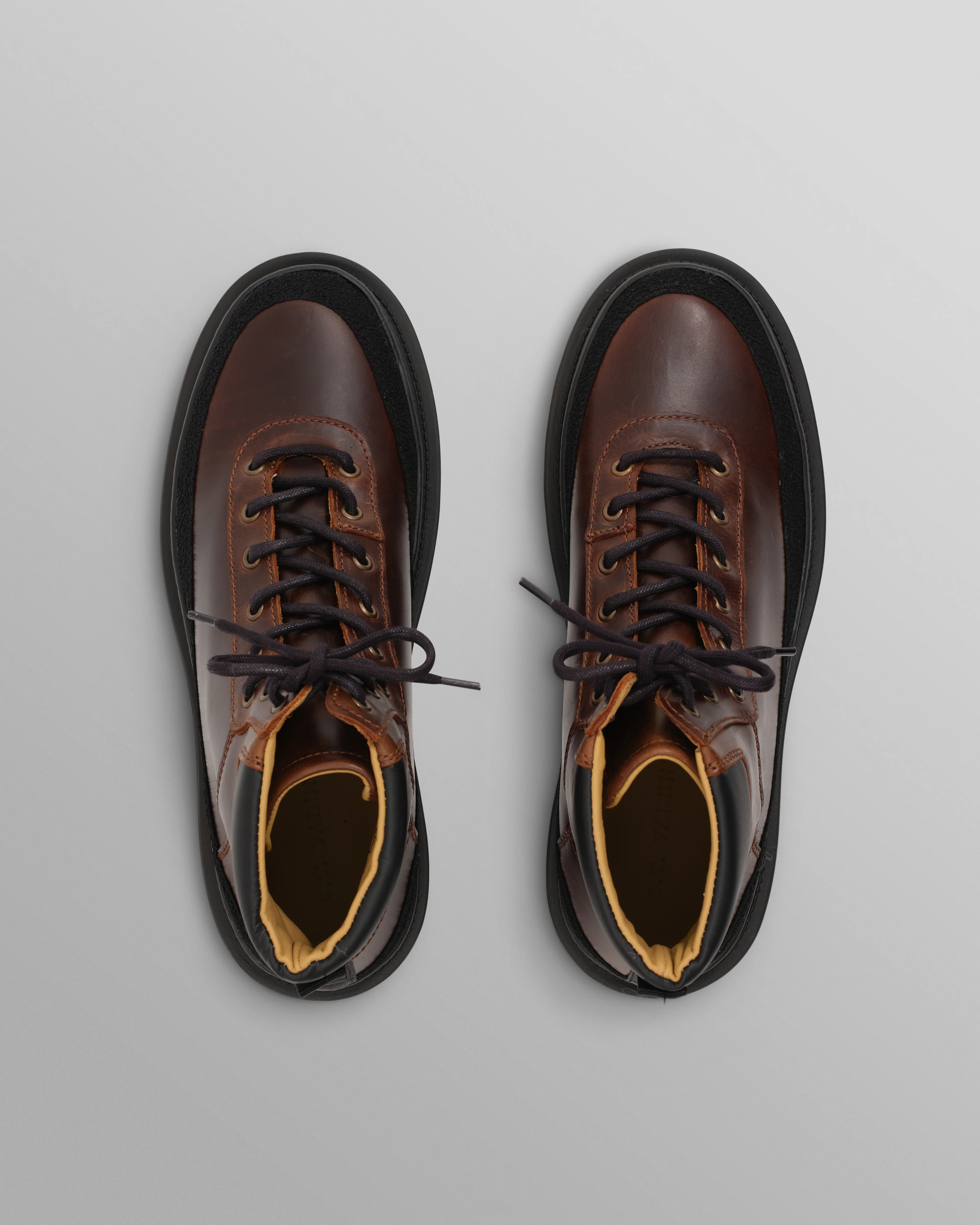 S.T. Valentin - Brown Smooth Leather Outset Boot - Image 2