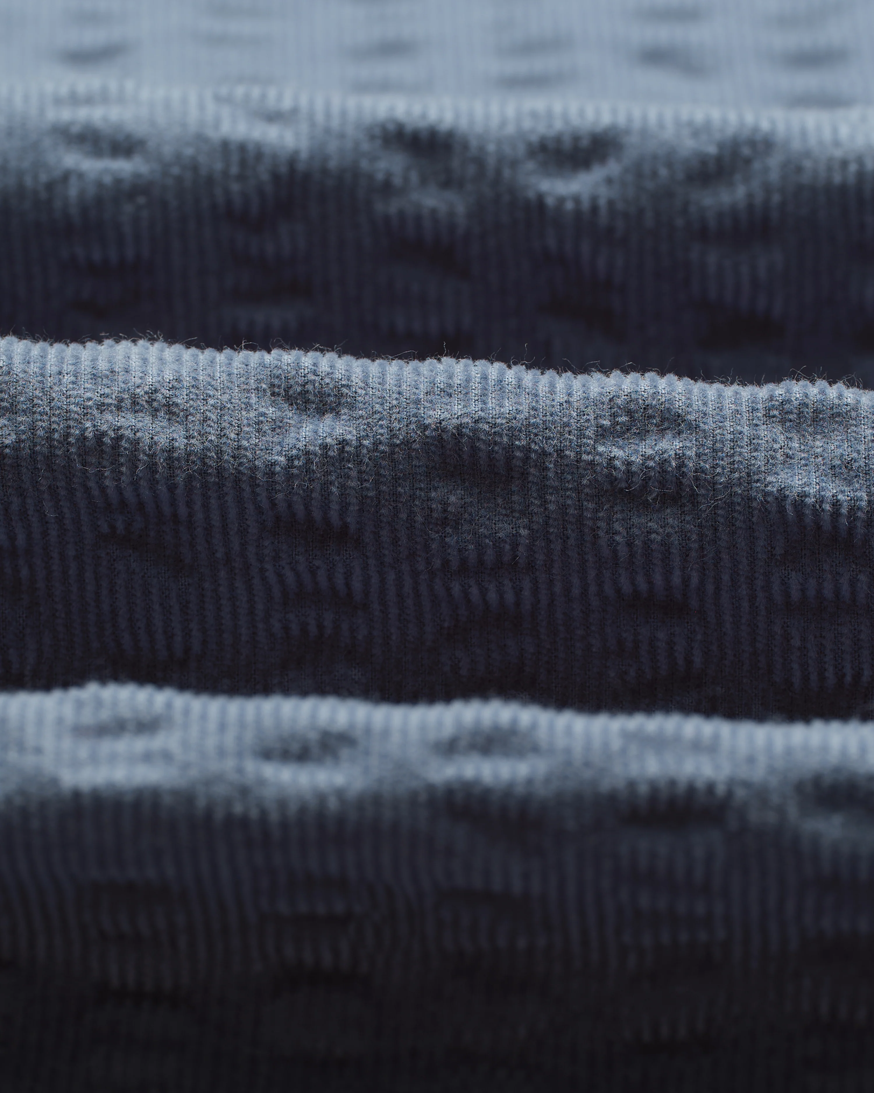 Shelly - Blue Seersucker Corduroy Shirt - Image 9