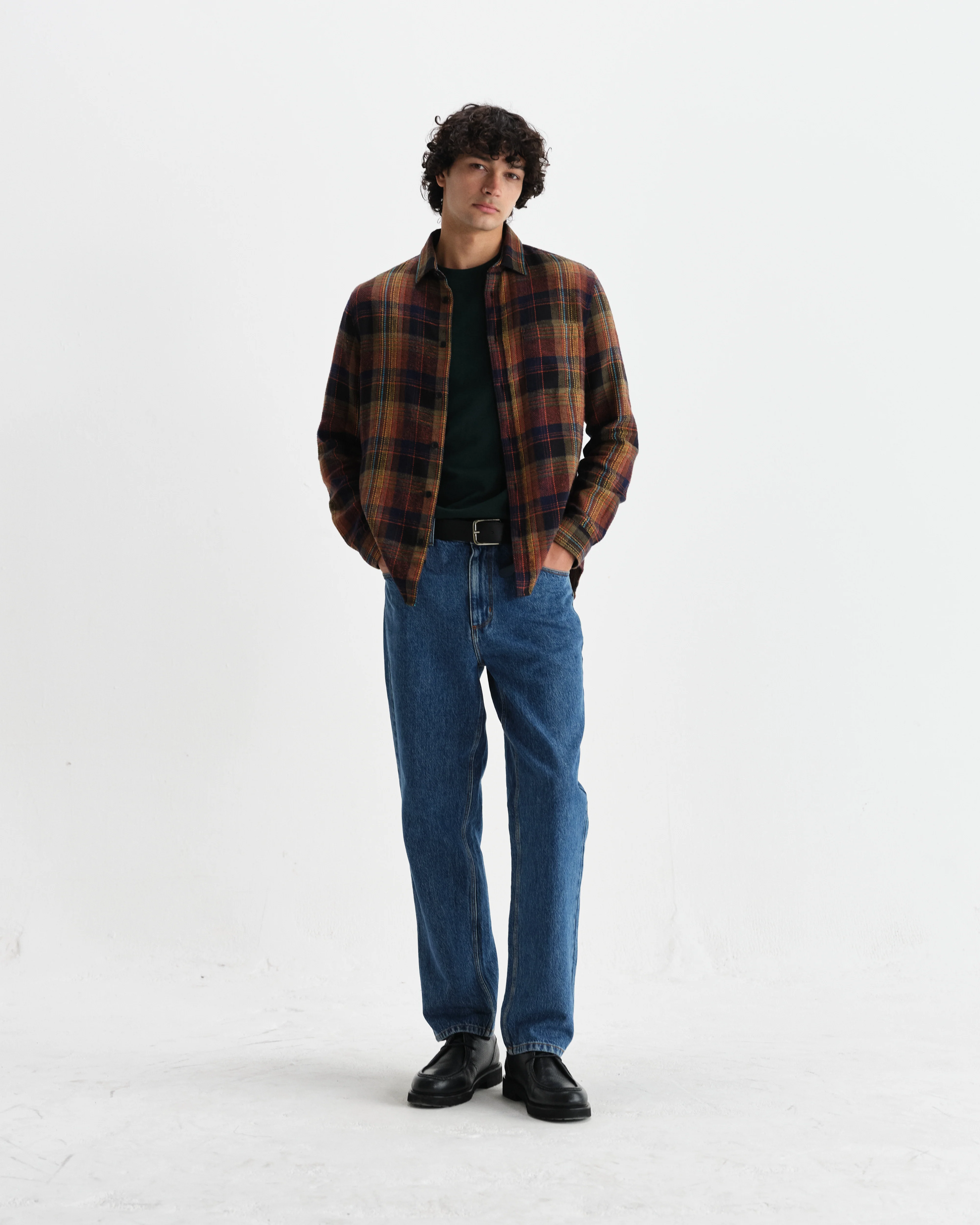 Shelly - Multicolour Check Flannel Shirt - Image 4