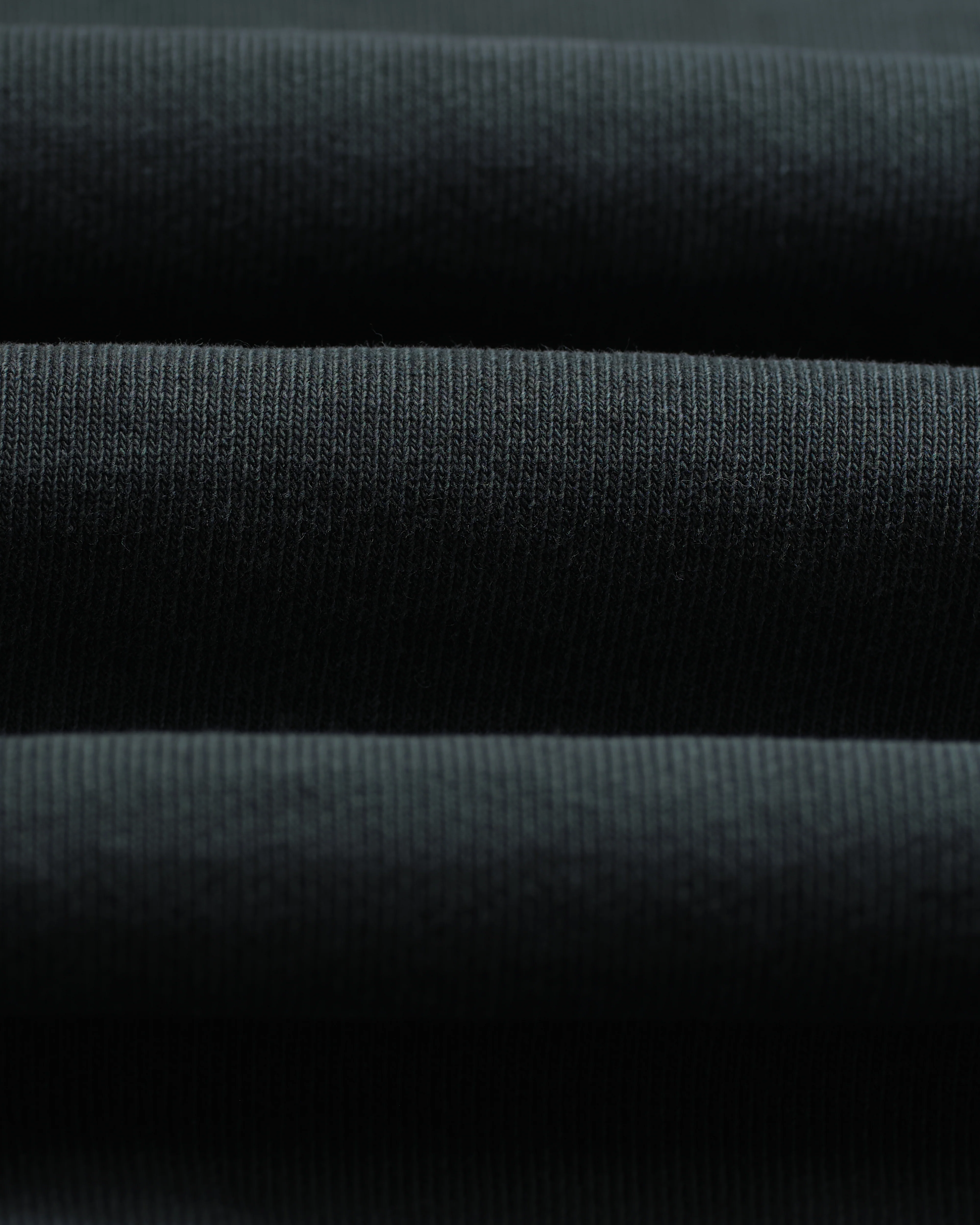 Sidney - Washed Black Brushed Organic Cotton Sweatshirt - Image 9
