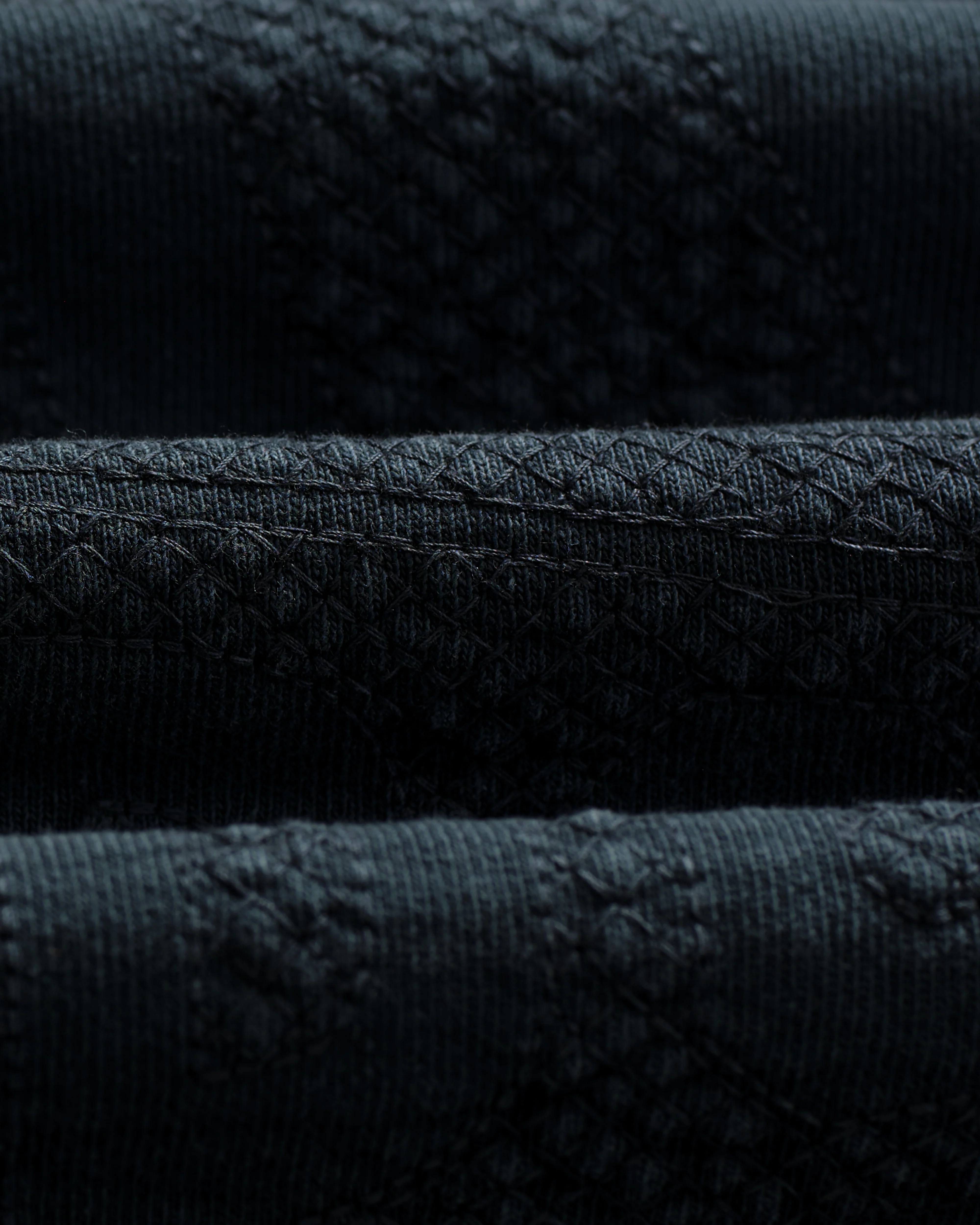 Sidney - Washed Black Embroidered Brushed Cotton Sweatshirt - Image 9