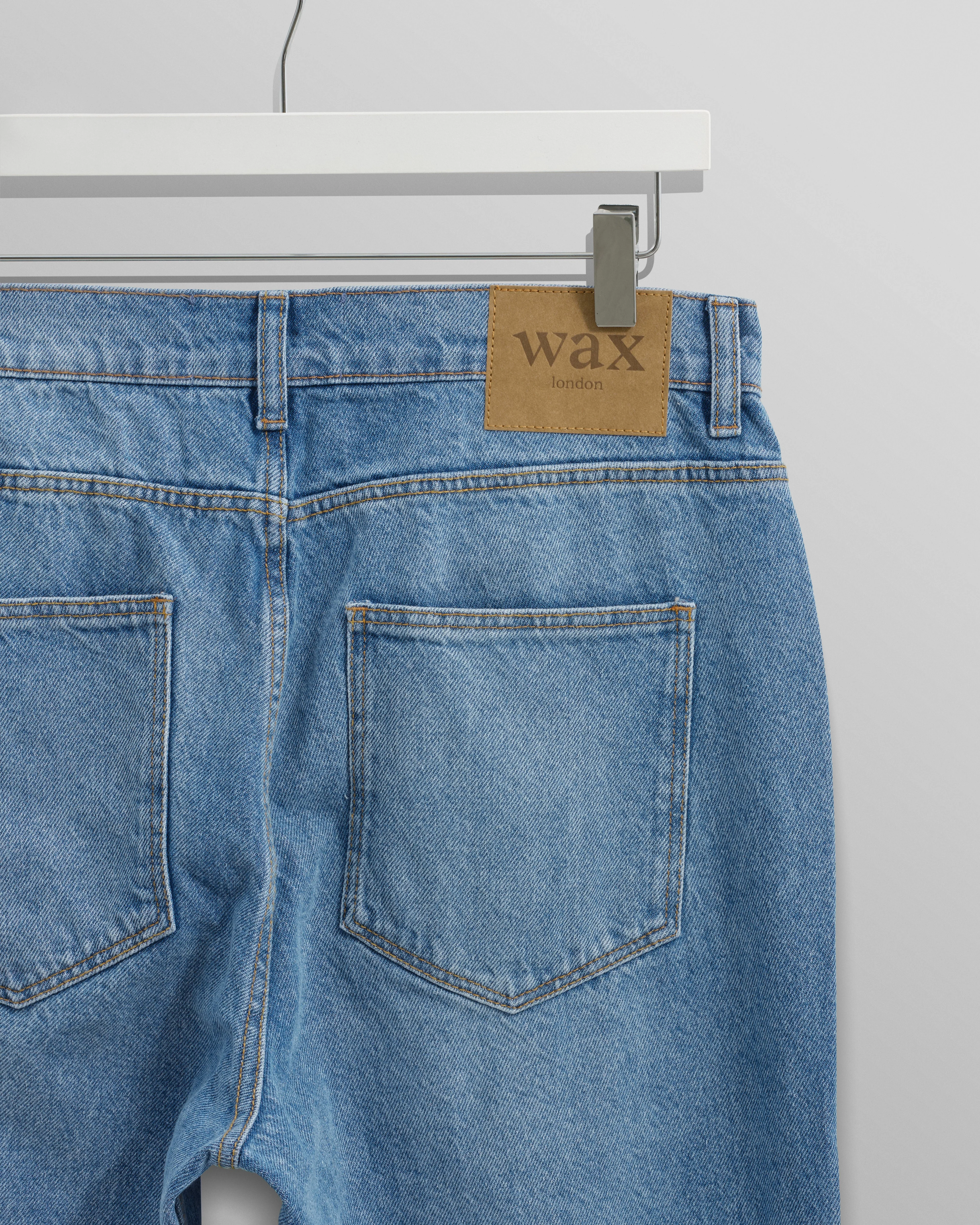 Soho - Mid Wash Slim Fit Denim Jeans - Image 10