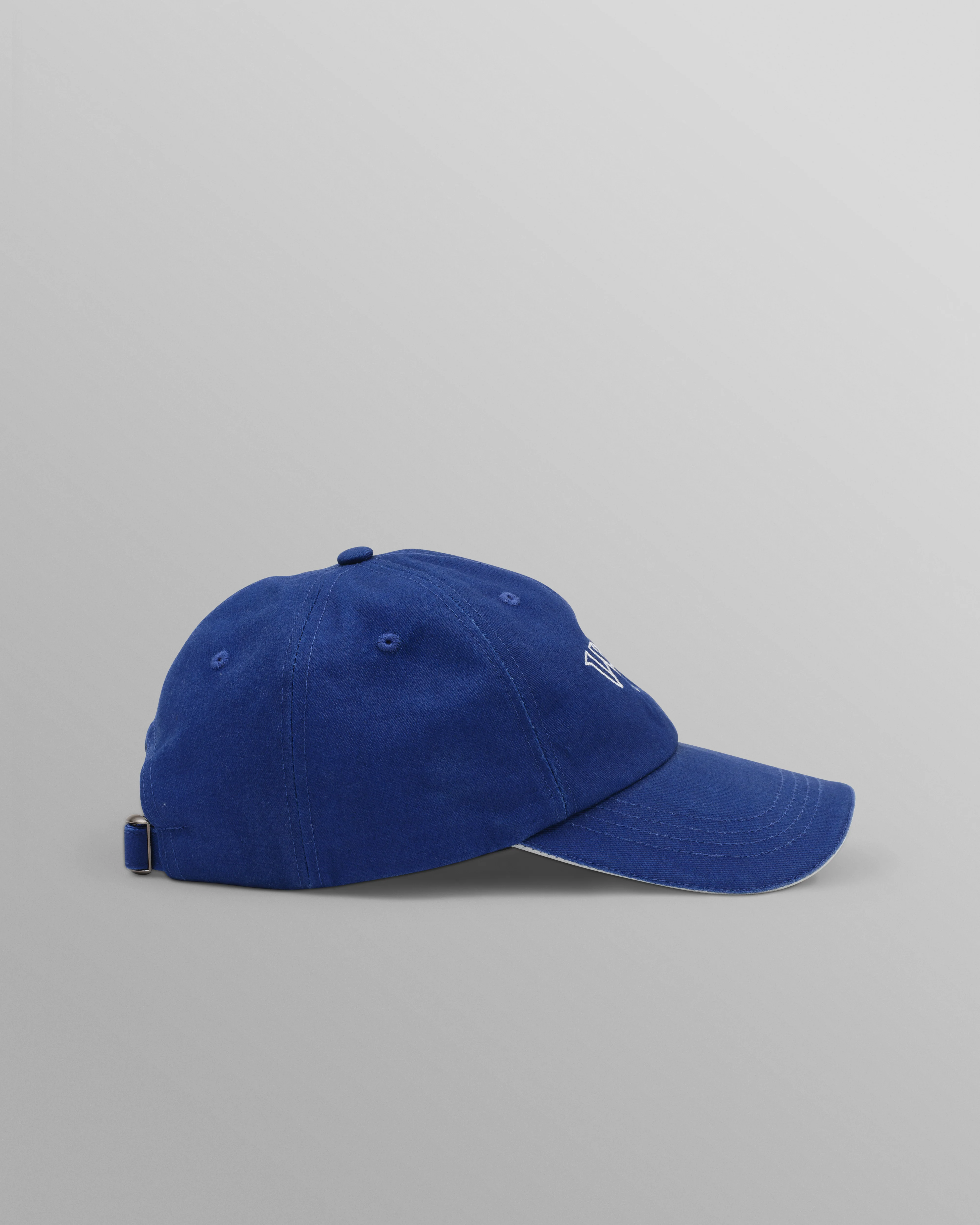 Spencer - Bright Blue Cotton Sports Cap - Image 5