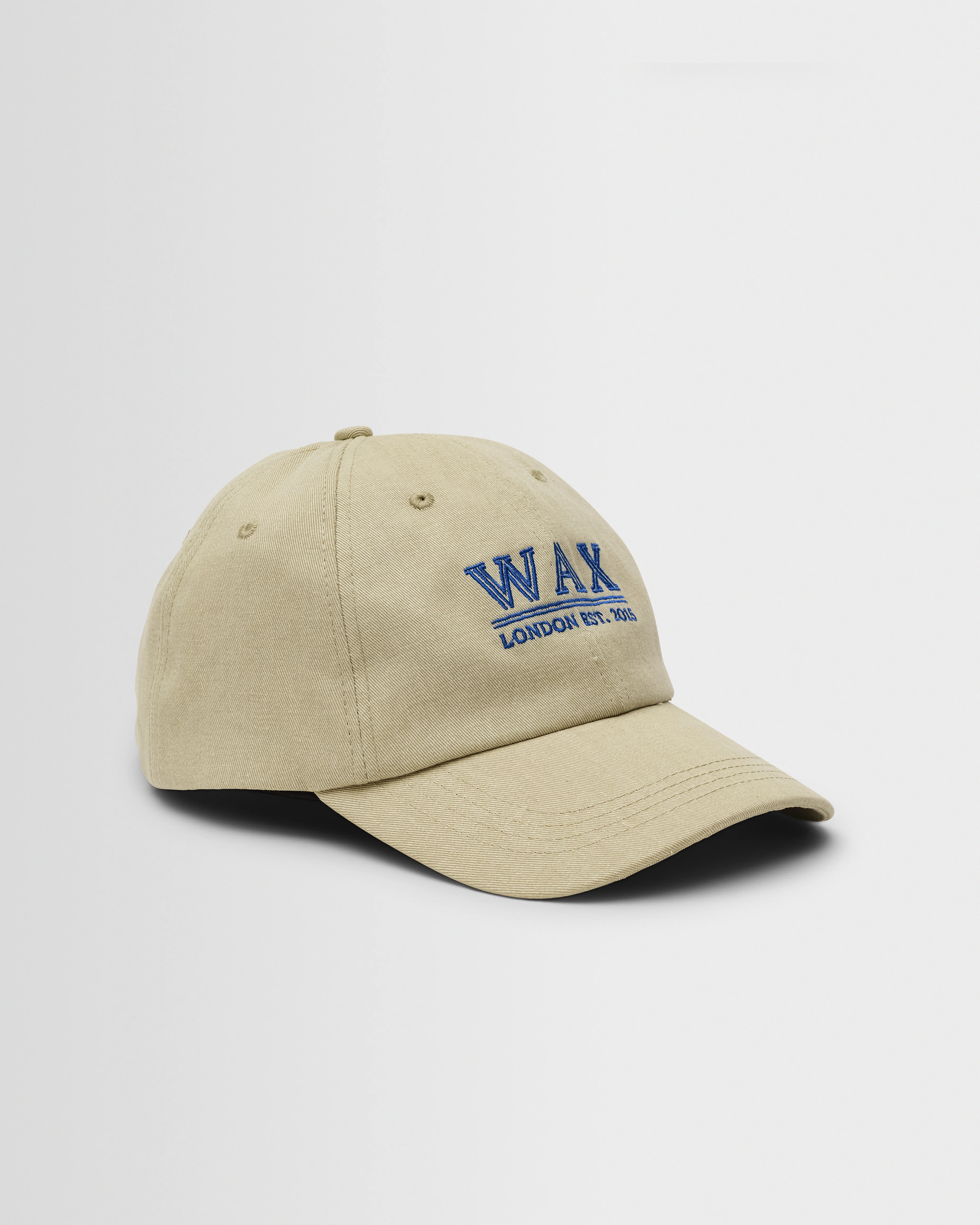 Spencer - Light Khaki Wash Twill Cotton Sports Cap - Image 2